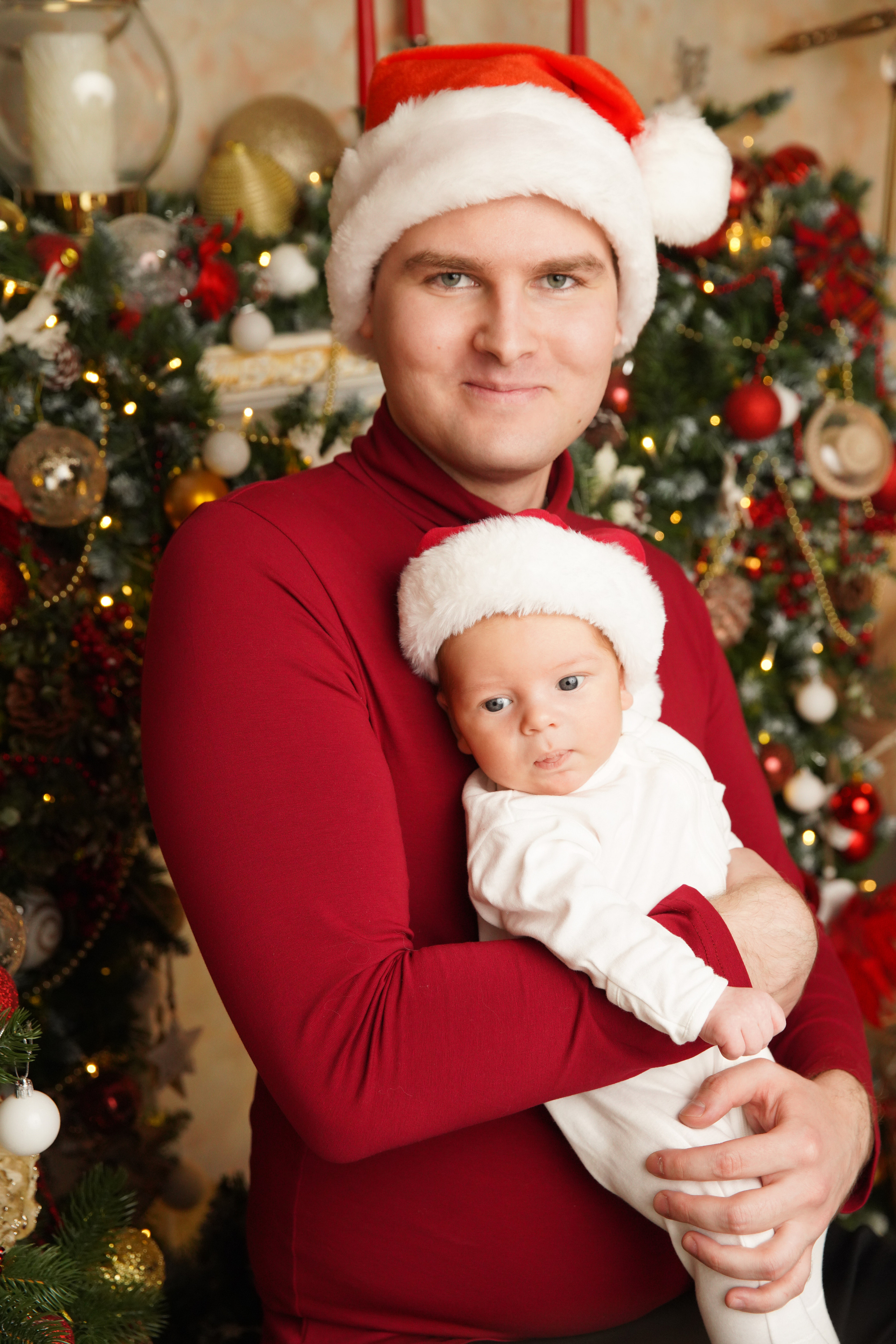 Новогодняя фотосессия. Фотограф новорожденных. Семейный и детский фотограф в городе Сургуте