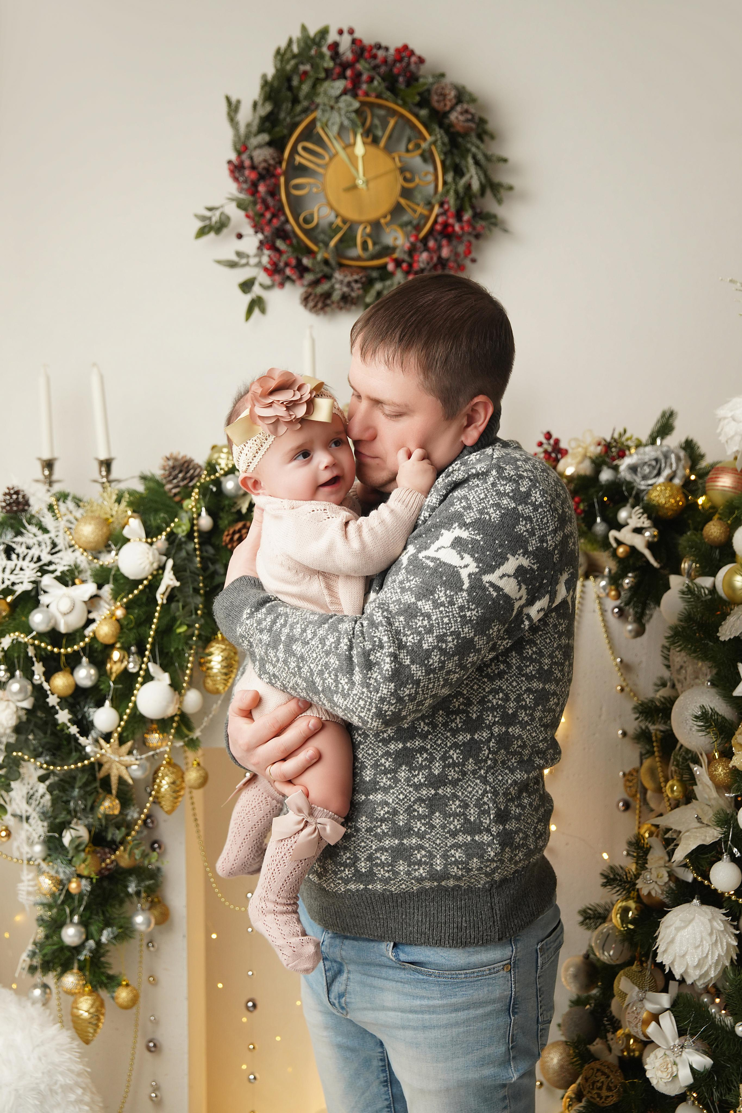 Новогодняя фотосессия. Фотограф новорожденных. Семейный и детский фотограф в городе Сургуте