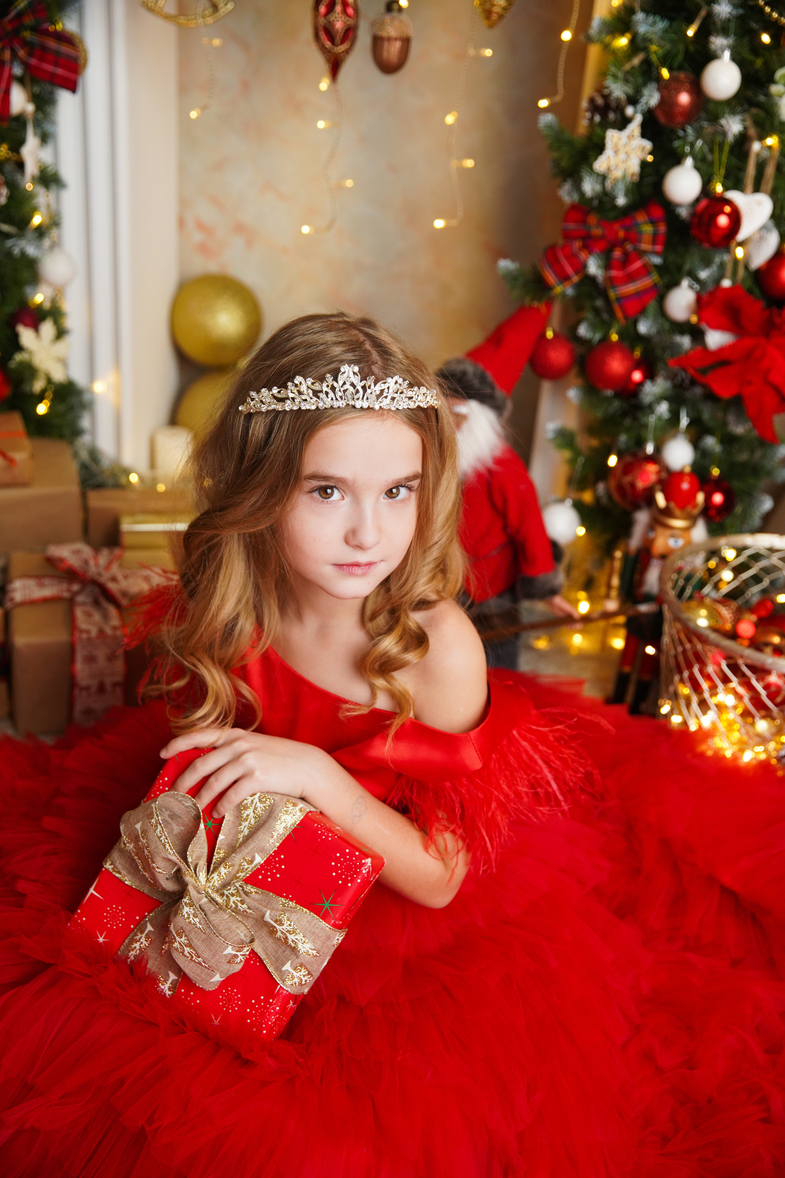 Новогодняя фотосессия. Фотограф новорожденных. Семейный и детский фотограф в городе Сургуте