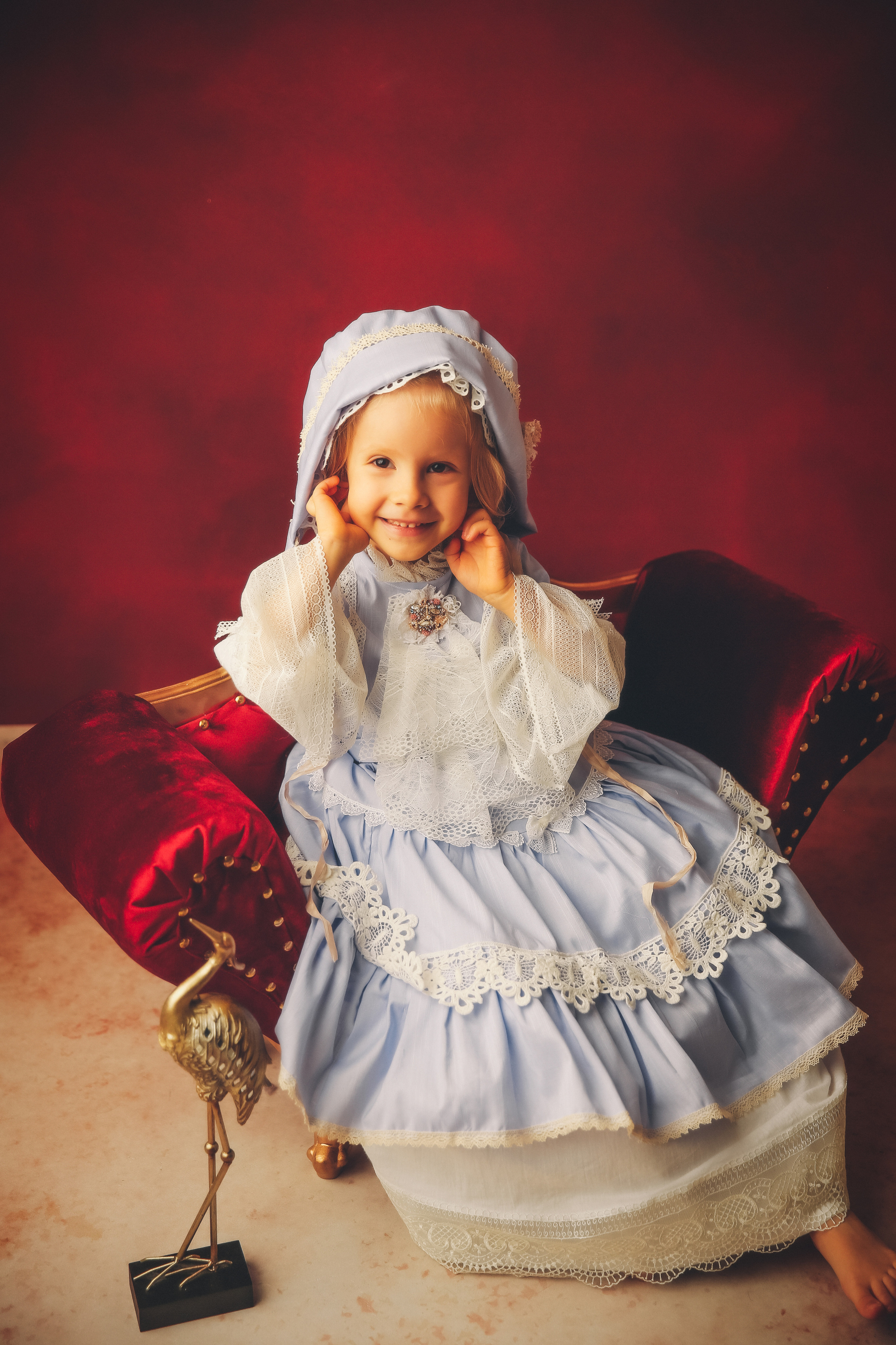 Эпоха Возрождения. Фотограф новорожденных. Семейный и детский фотограф в городе Сургуте