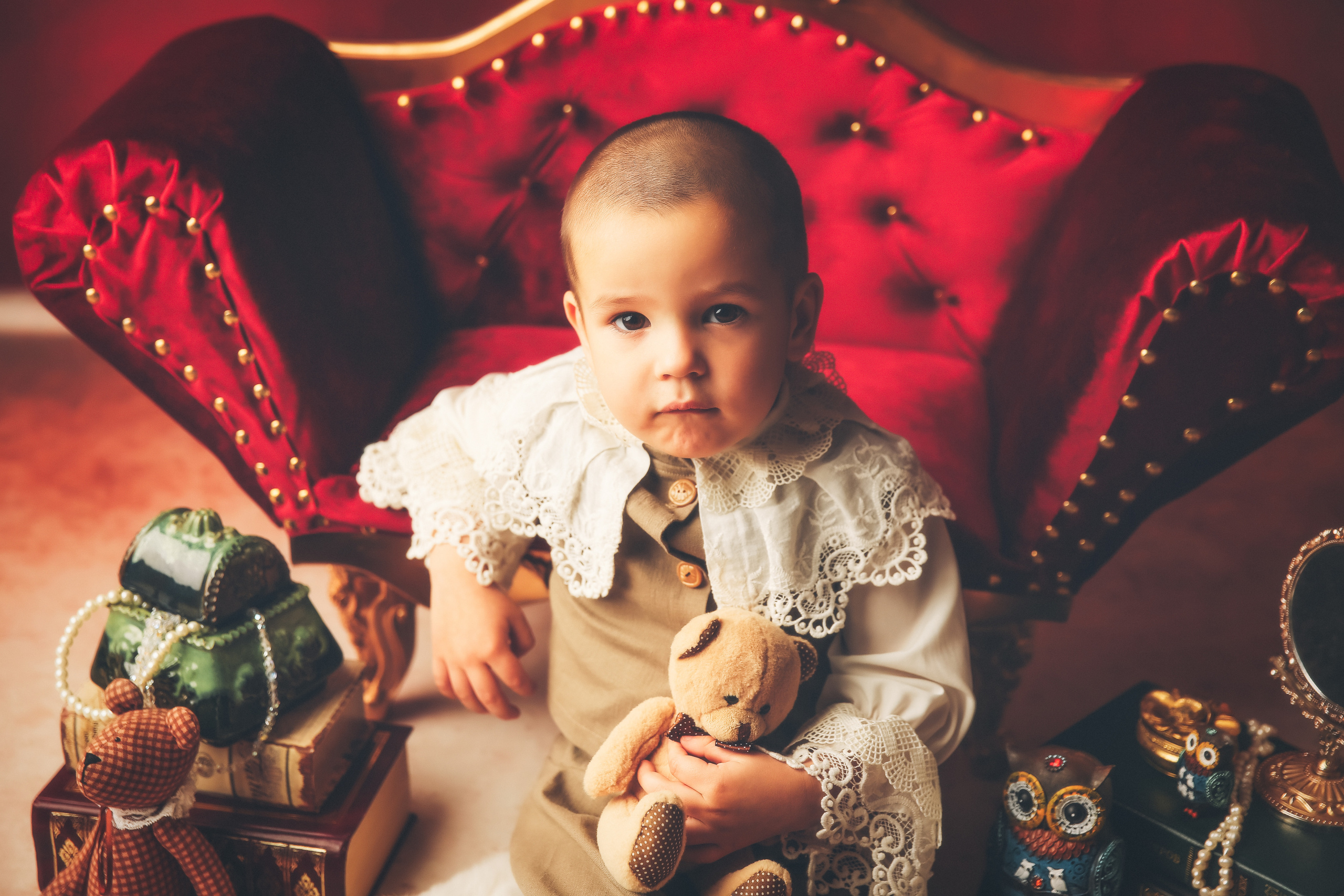 Эпоха Возрождения. Фотограф новорожденных. Семейный и детский фотограф в городе Сургуте