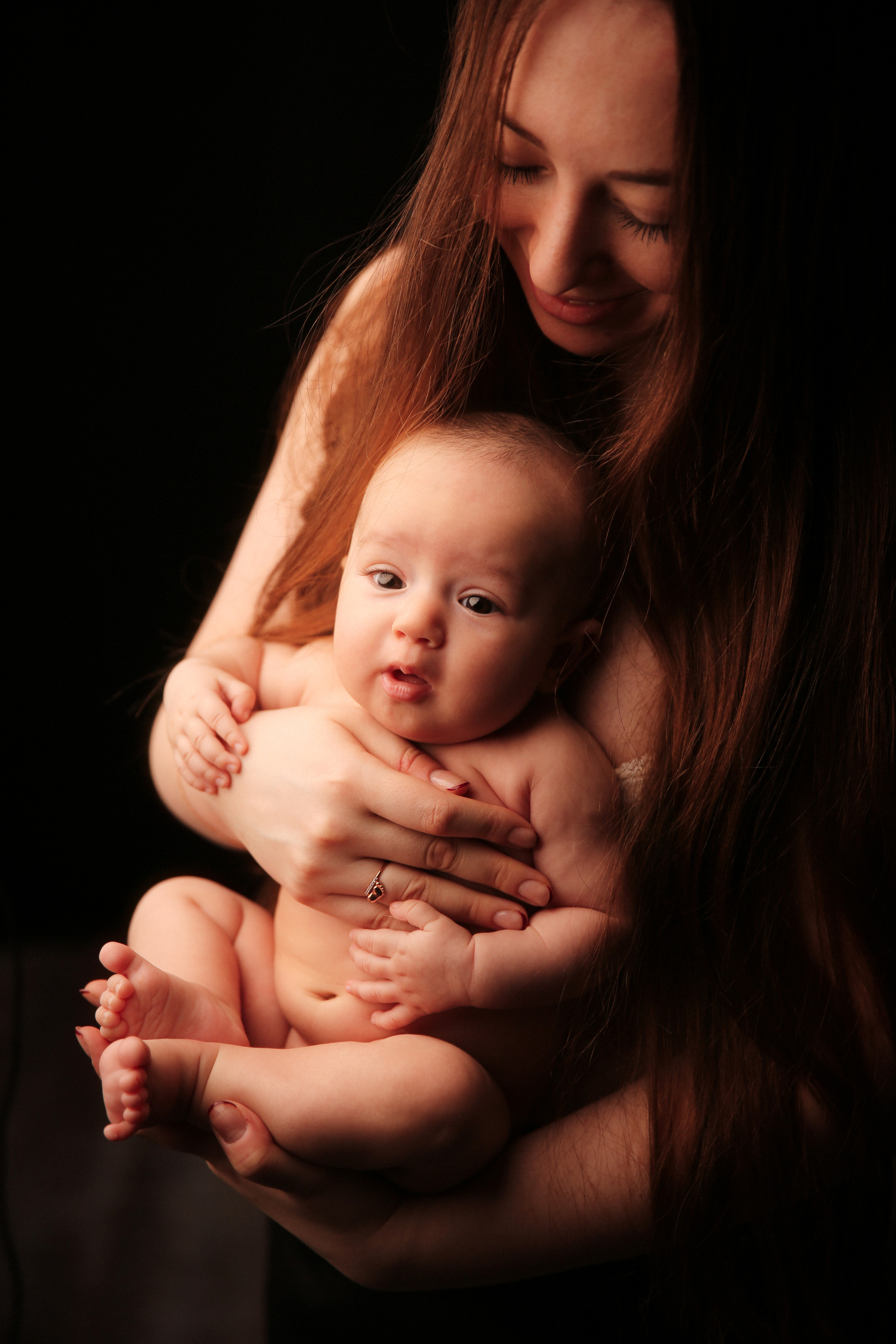 Мама и Малыш. Фотограф новорожденных. Семейный и детский фотограф в городе Сургуте