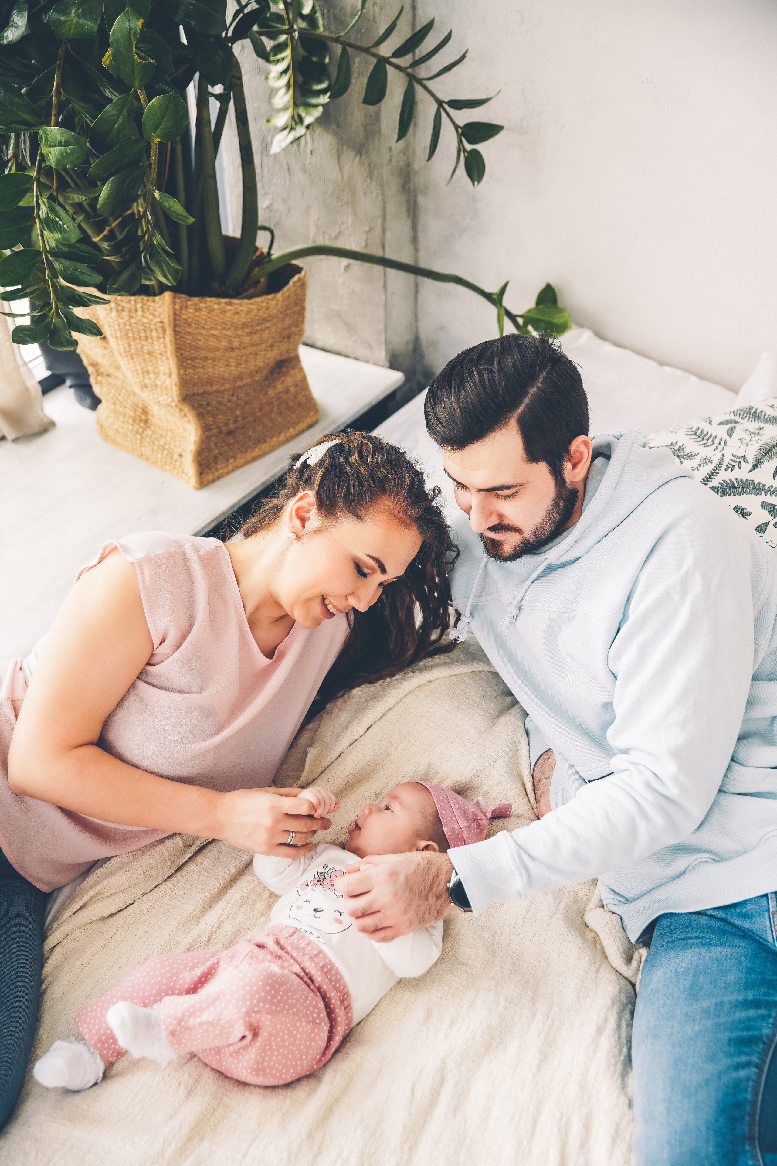 Фотосессия в интерьере. Фотограф новорожденных. Семейный и детский фотограф в городе Сургуте