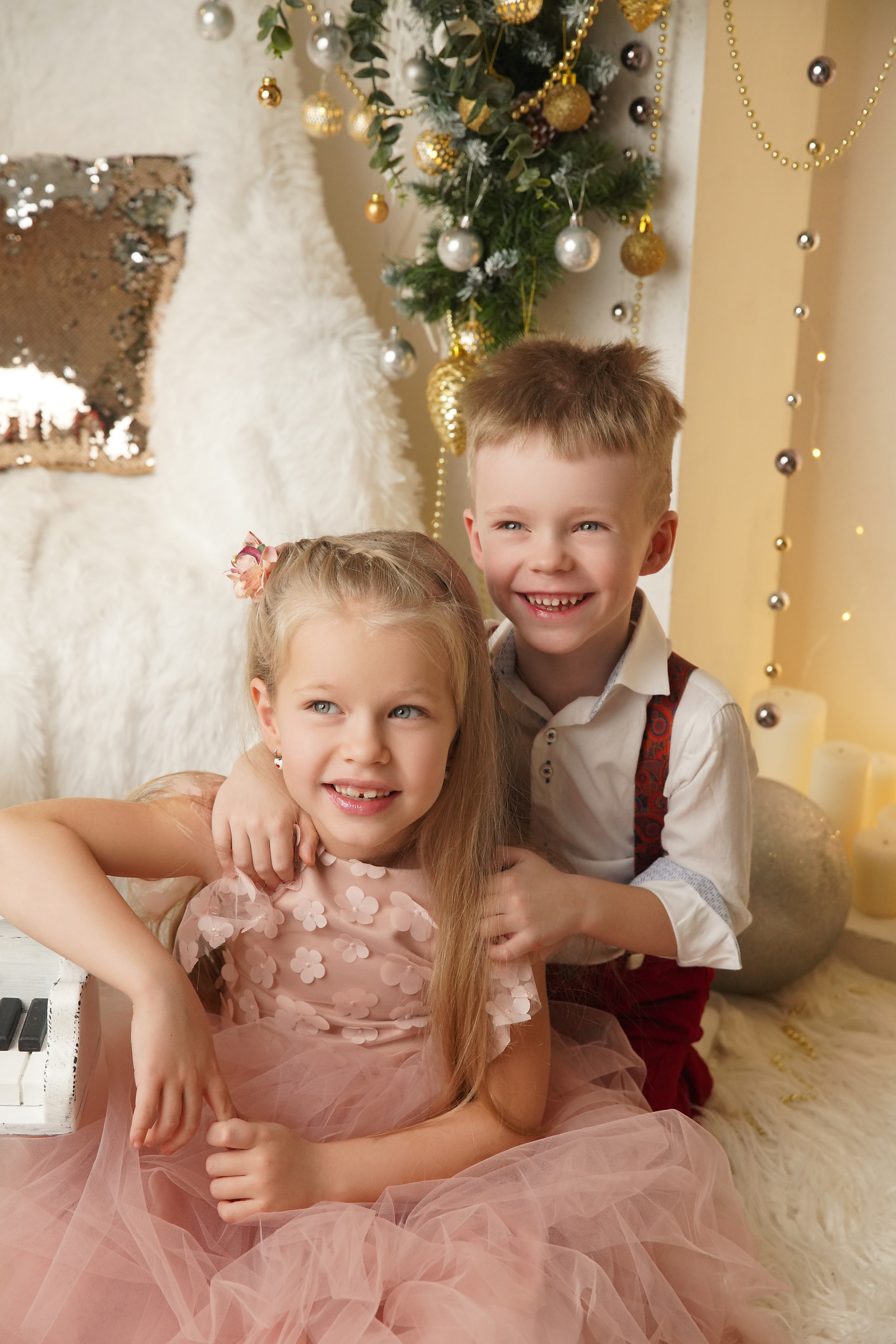 Новогодняя фотосессия. Фотограф новорожденных. Семейный и детский фотограф в городе Сургуте