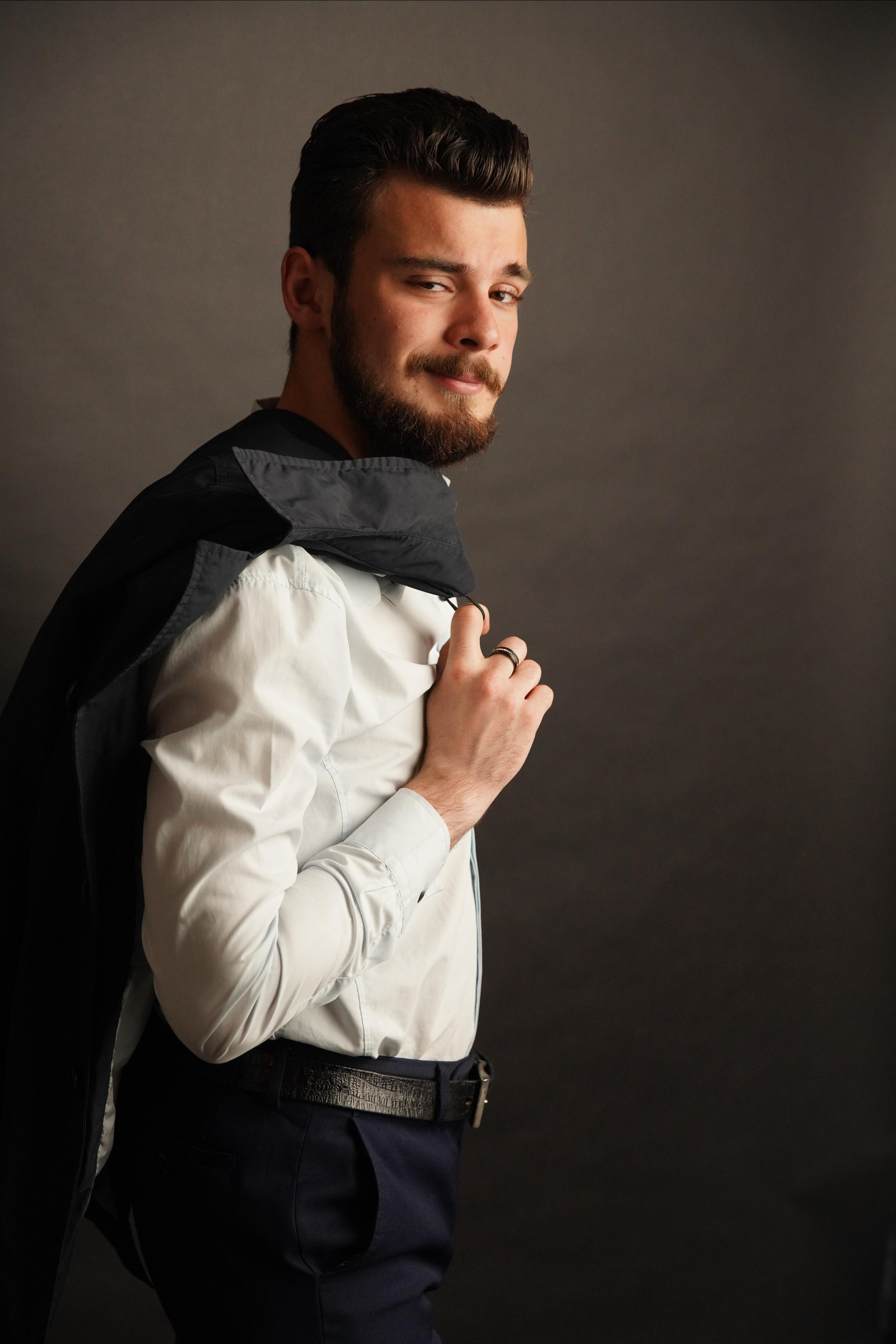 Мужской портрет. Фотограф новорожденных. Семейный и детский фотограф в городе Сургуте