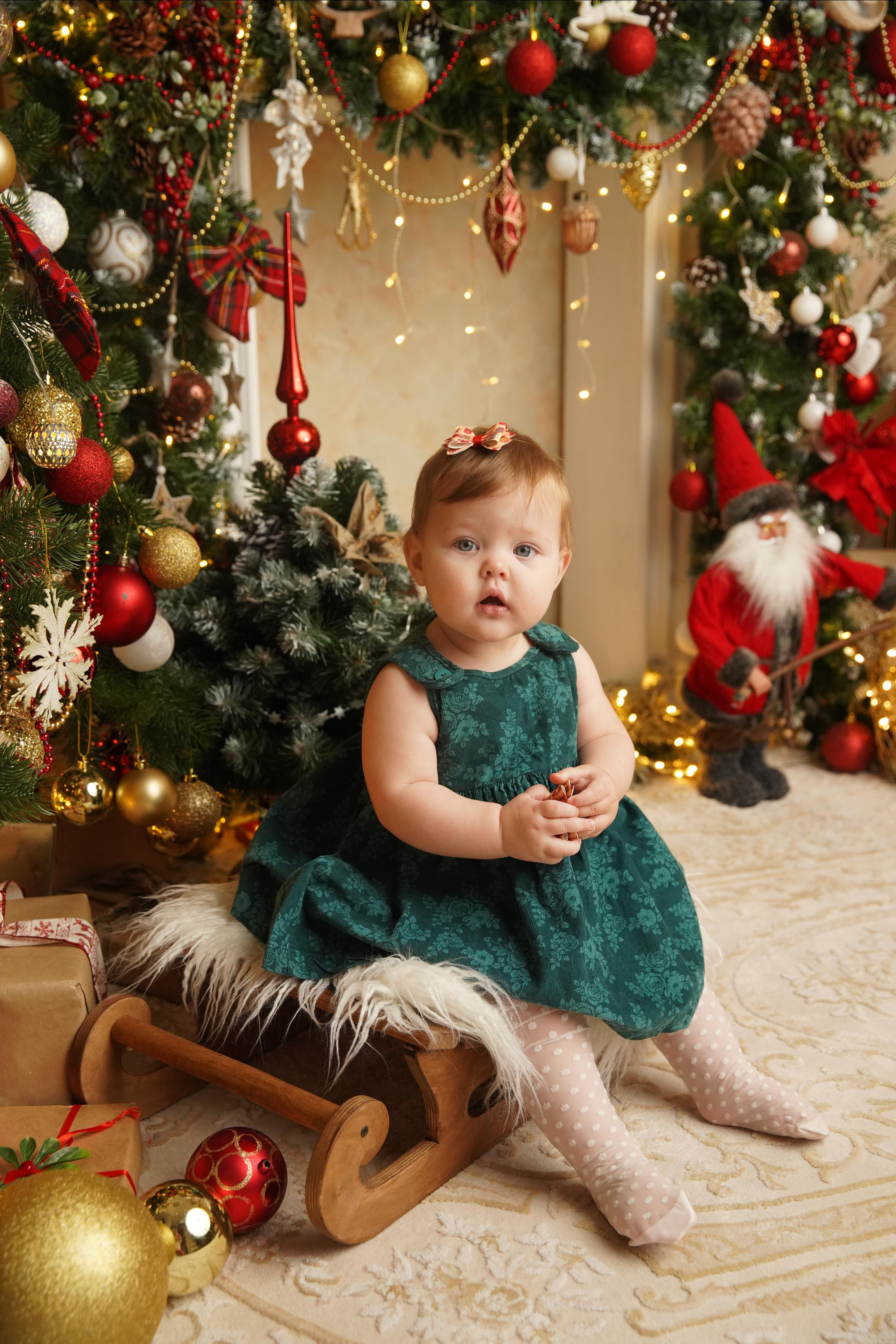 Новогодняя фотосессия. Фотограф новорожденных. Семейный и детский фотограф в городе Сургуте