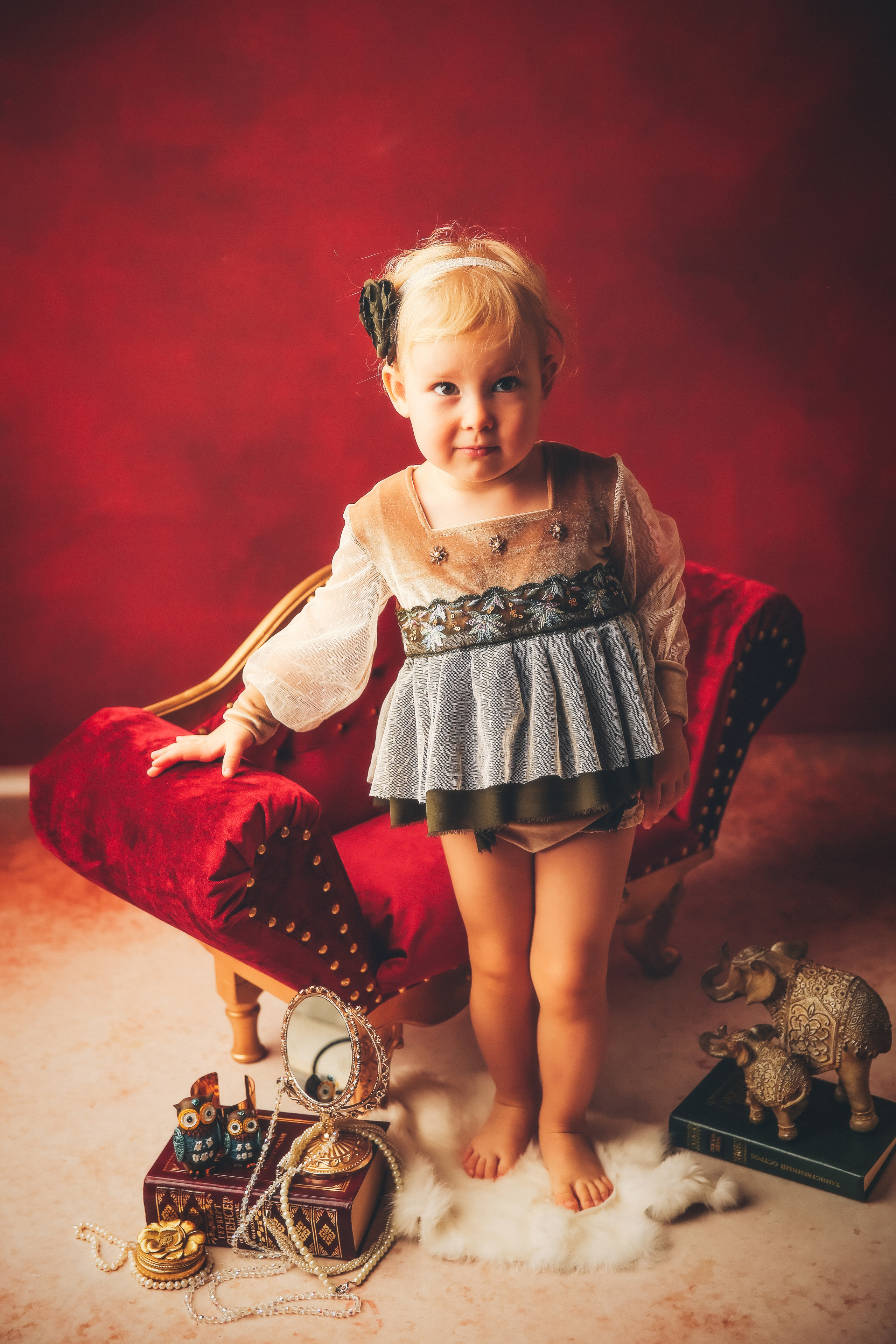 Эпоха Возрождения. Фотограф новорожденных. Семейный и детский фотограф в городе Сургуте