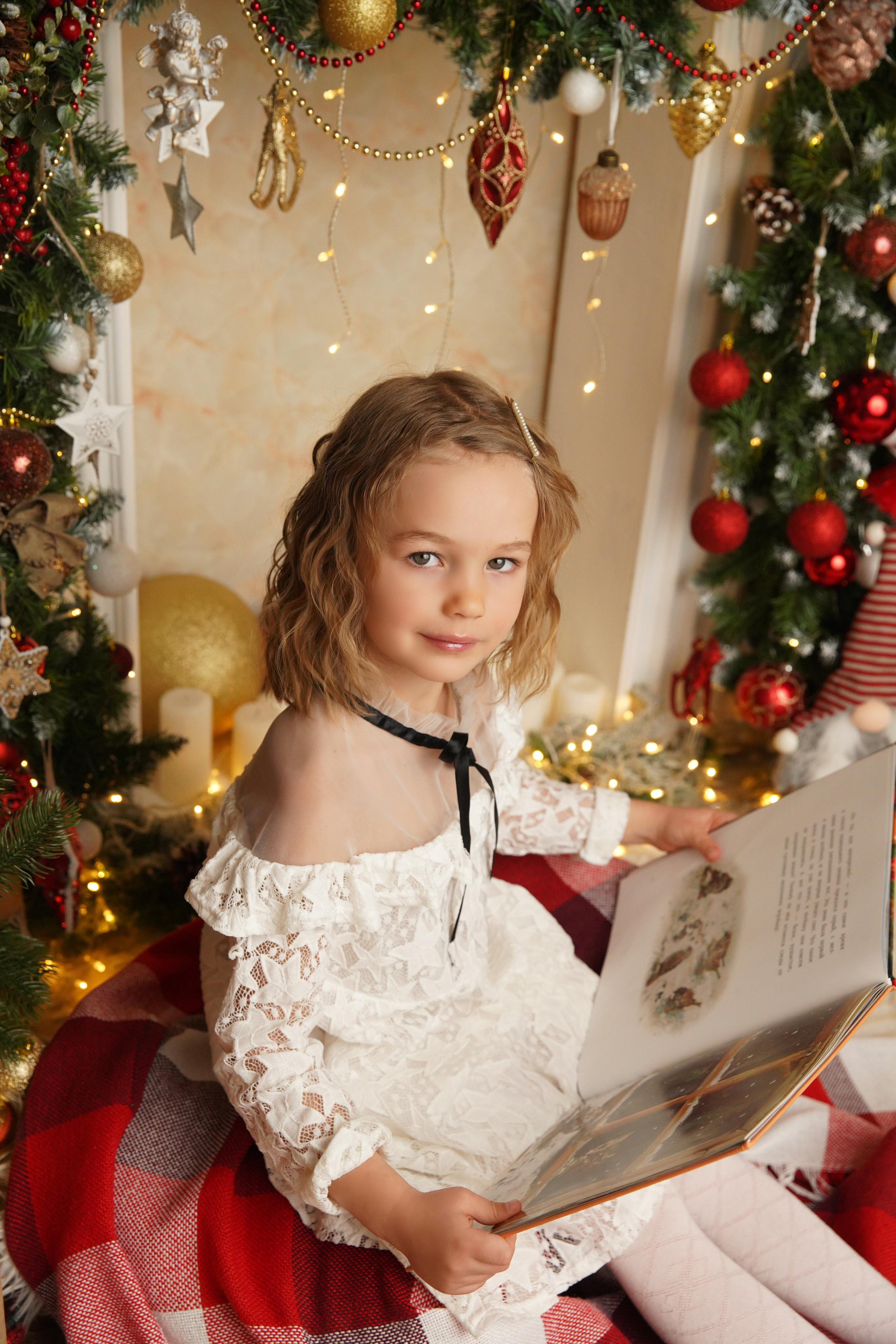 Новогодняя фотосессия. Фотограф новорожденных. Семейный и детский фотограф в городе Сургуте