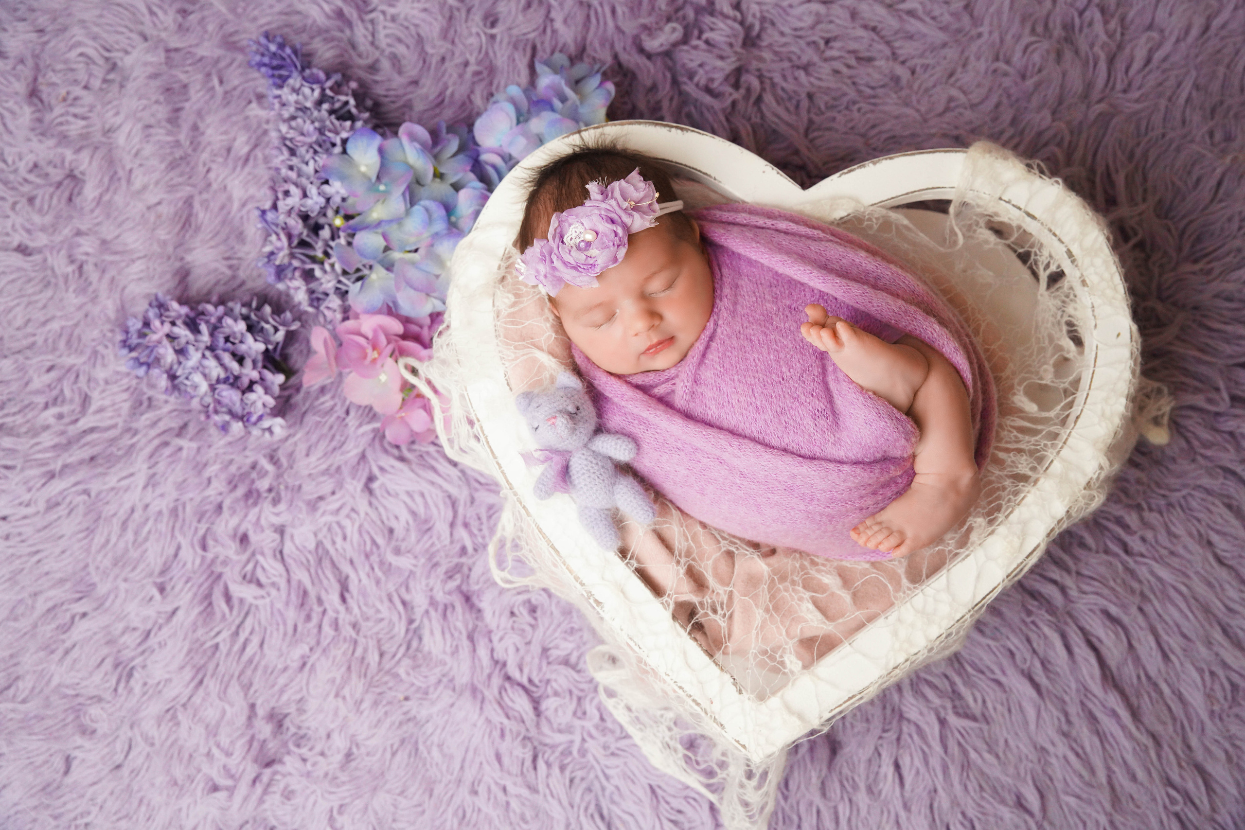 Девочки. Фотограф новорожденных. Семейный и детский фотограф в городе Сургуте