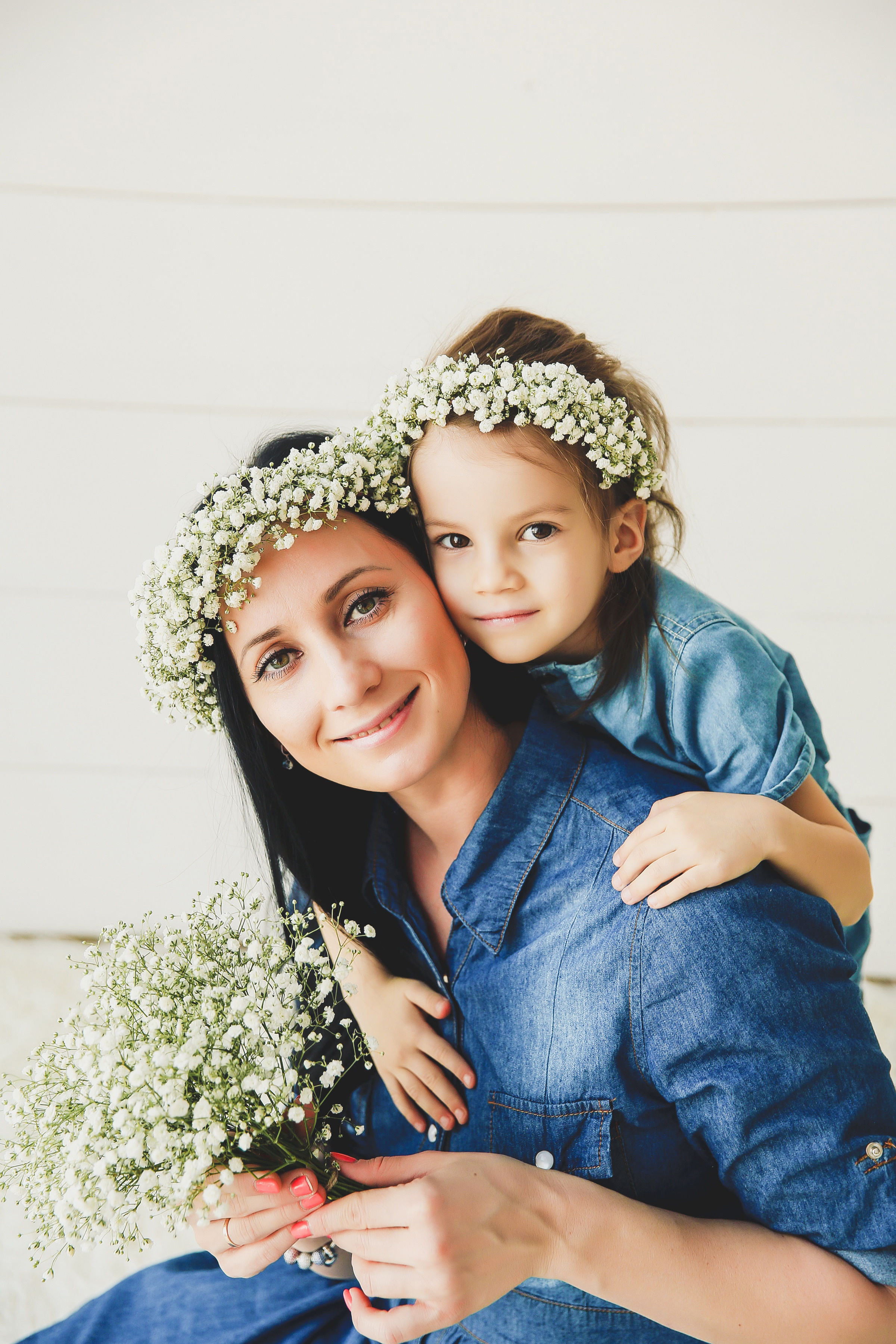 Мама и Дочь. Фотограф новорожденных. Семейный и детский фотограф в городе Сургуте
