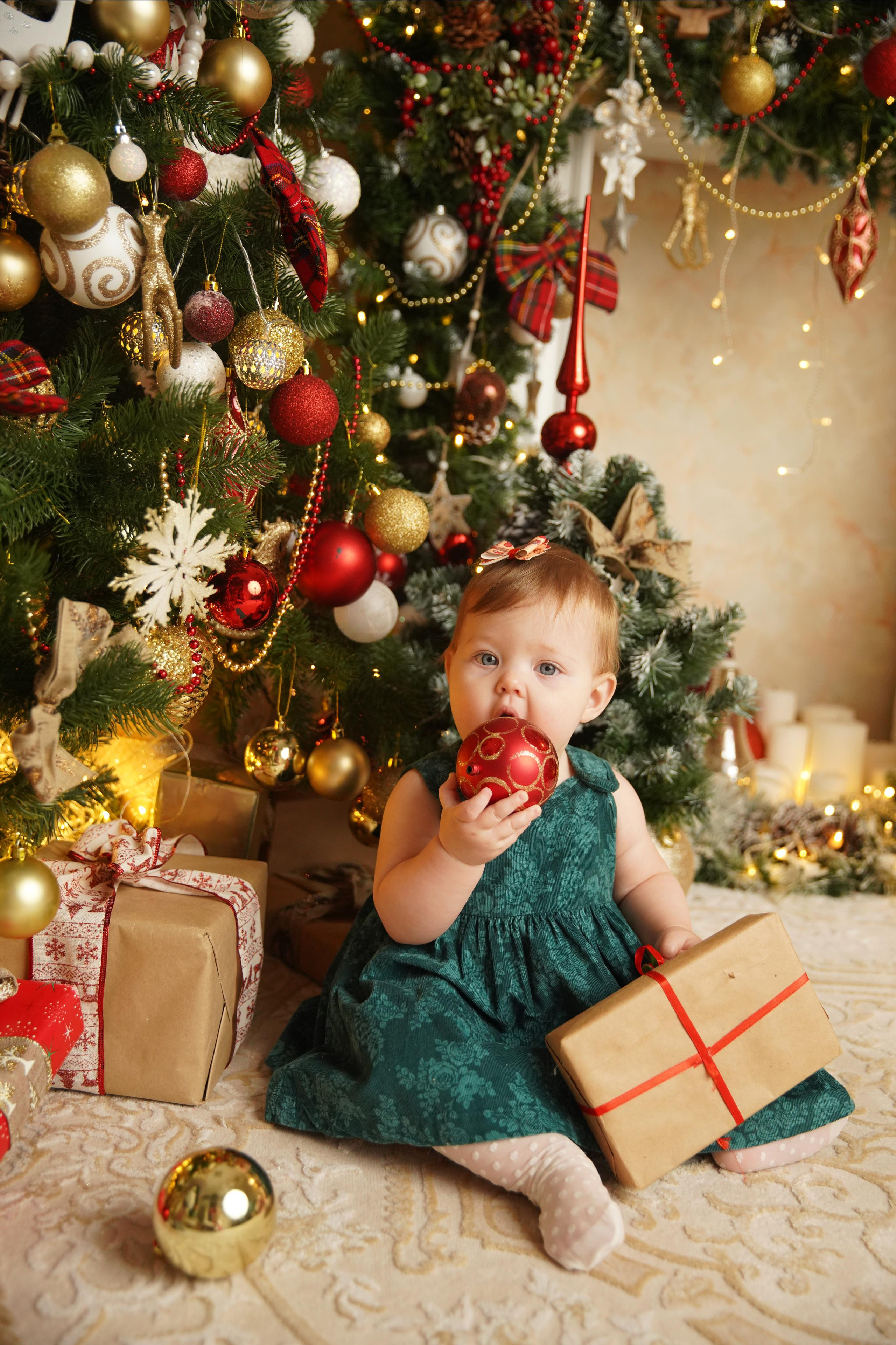 Новогодняя фотосессия. Фотограф новорожденных. Семейный и детский фотограф в городе Сургуте