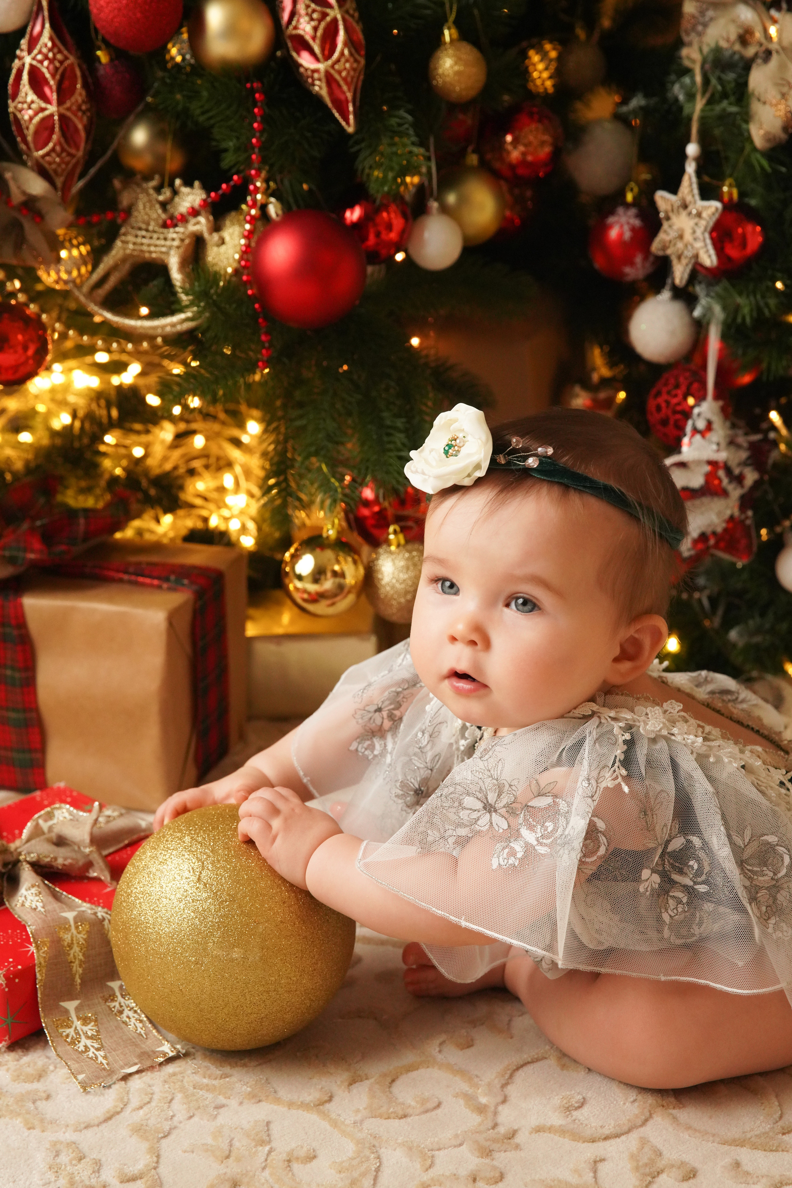 Новогодняя фотосессия. Фотограф новорожденных. Семейный и детский фотограф в городе Сургуте