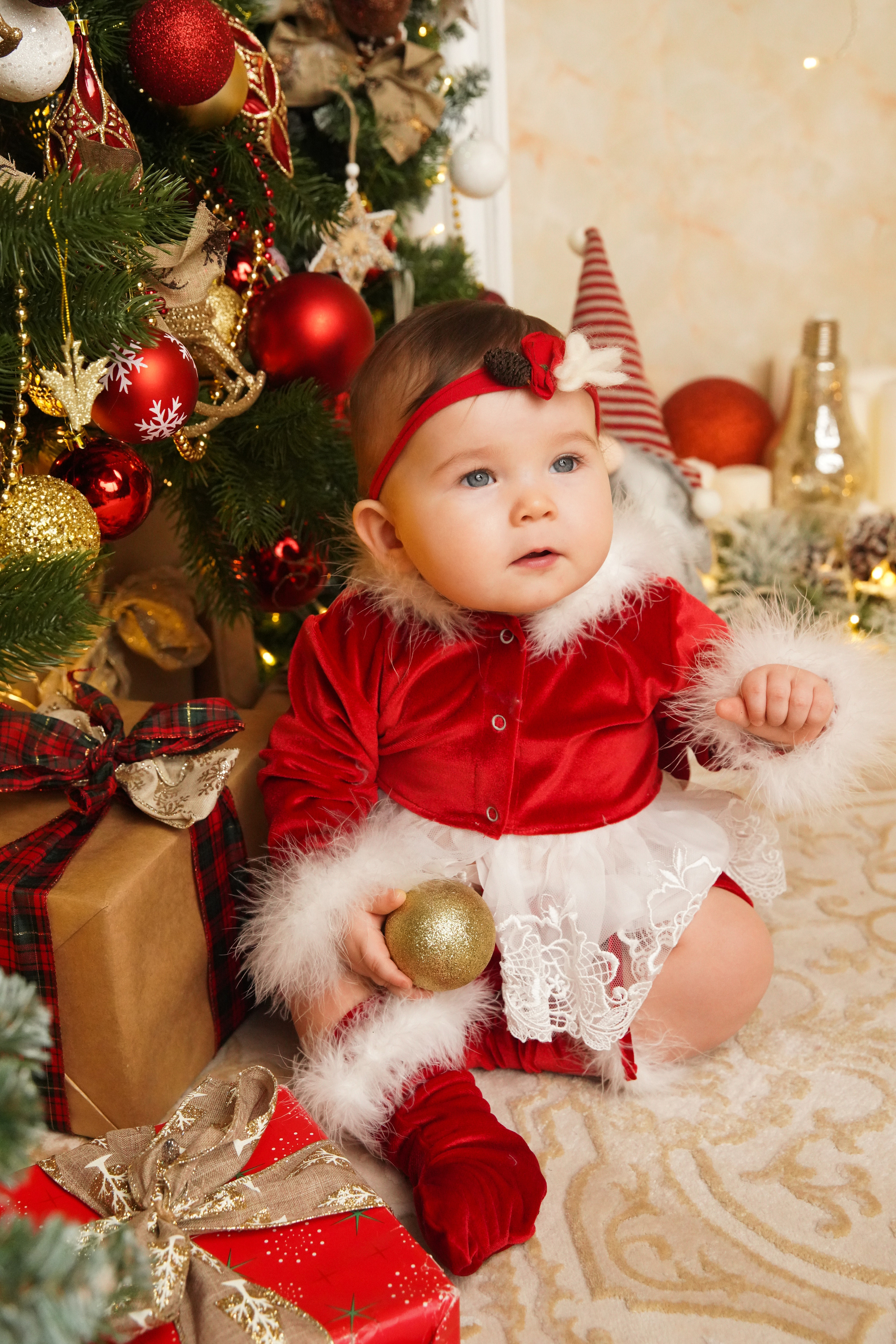 Новогодняя фотосессия. Фотограф новорожденных. Семейный и детский фотограф в городе Сургуте