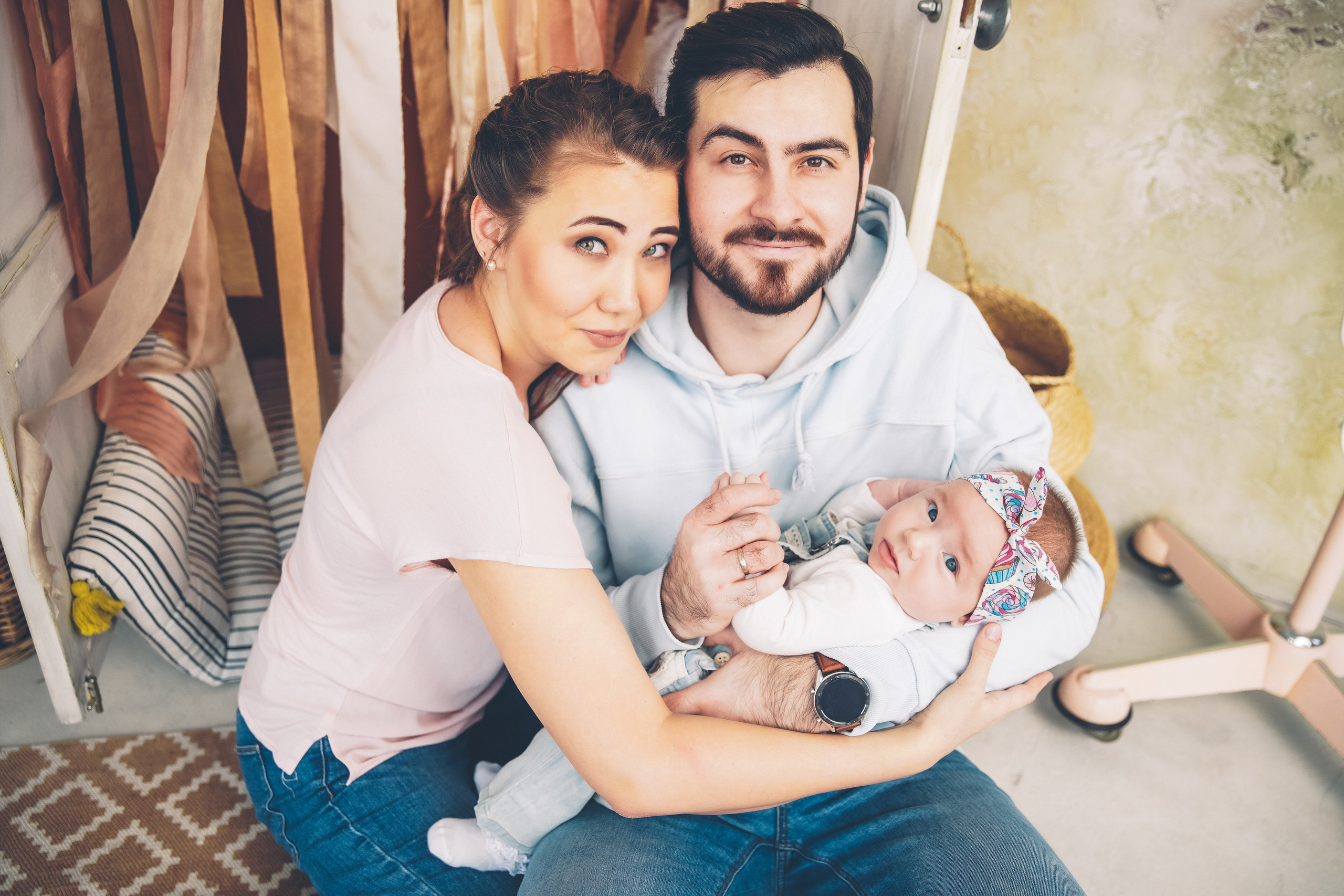 Фотосессия в интерьере. Фотограф новорожденных. Семейный и детский фотограф в городе Сургуте