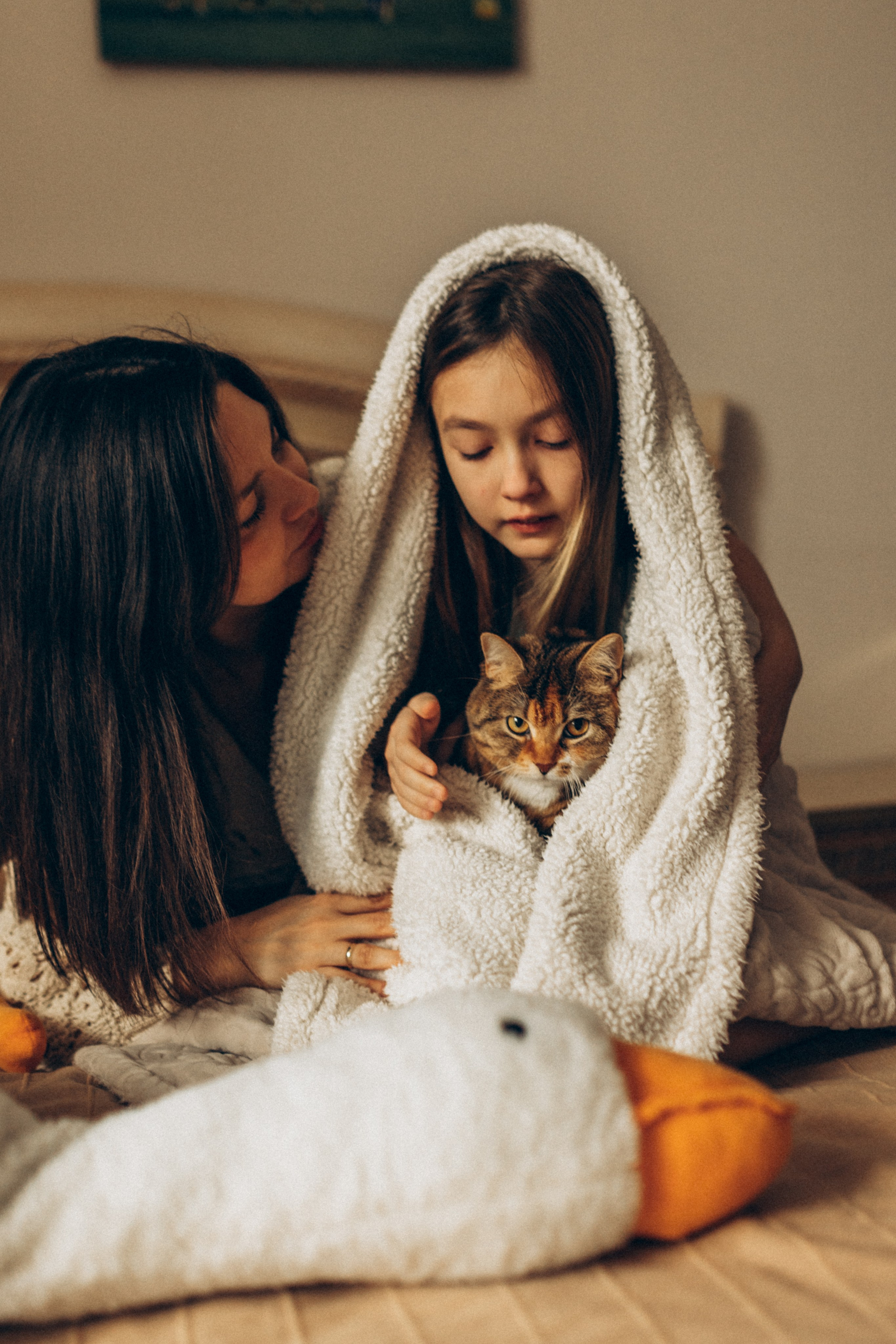 Наталья с Алиной и Ярославой. Семейный фотограф lifestyle в Новосибирске Елена Шпилевая