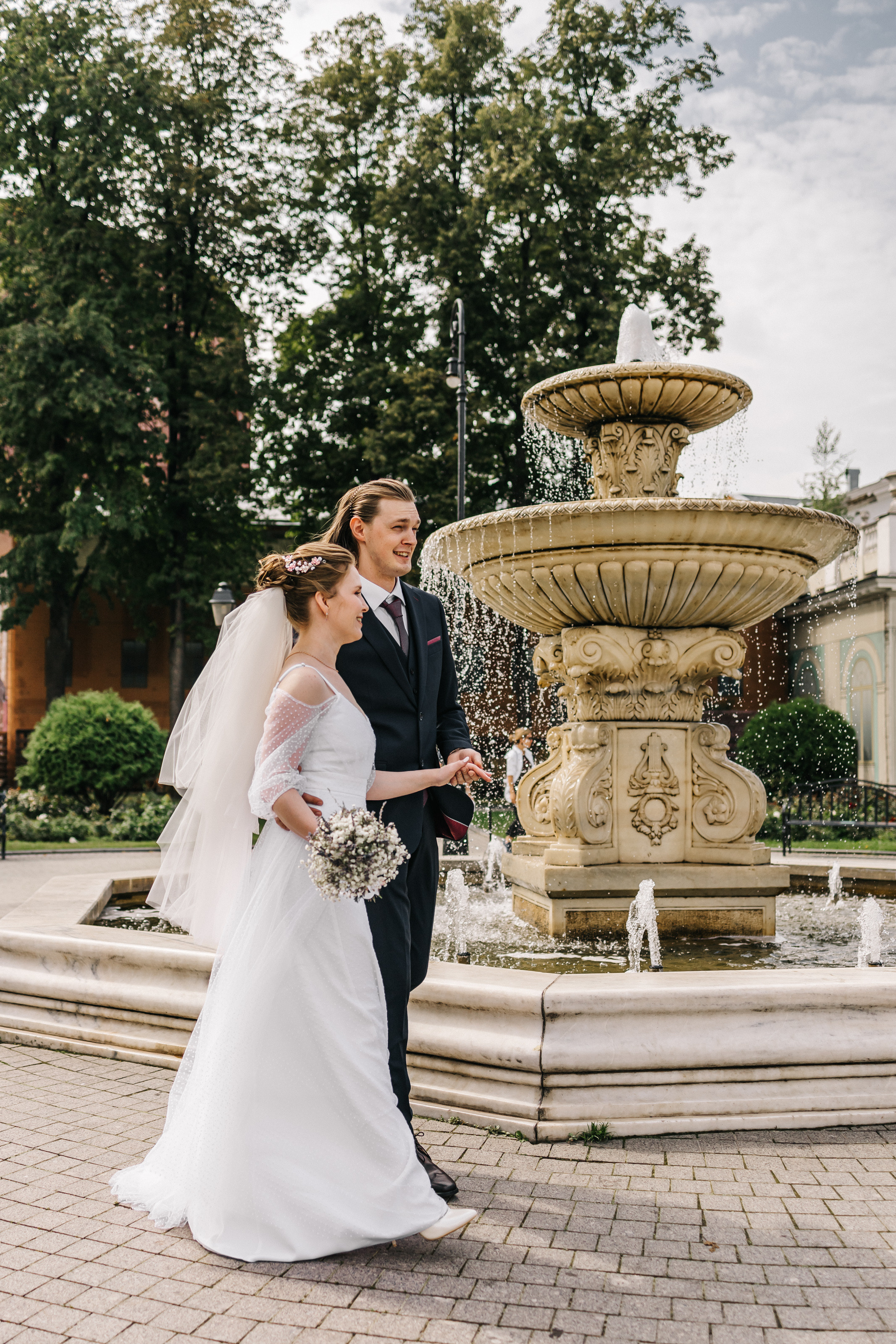 Свадебная прогулка в центре Москвы. Семейный Фотограф в Москве Евгения Симоненко
