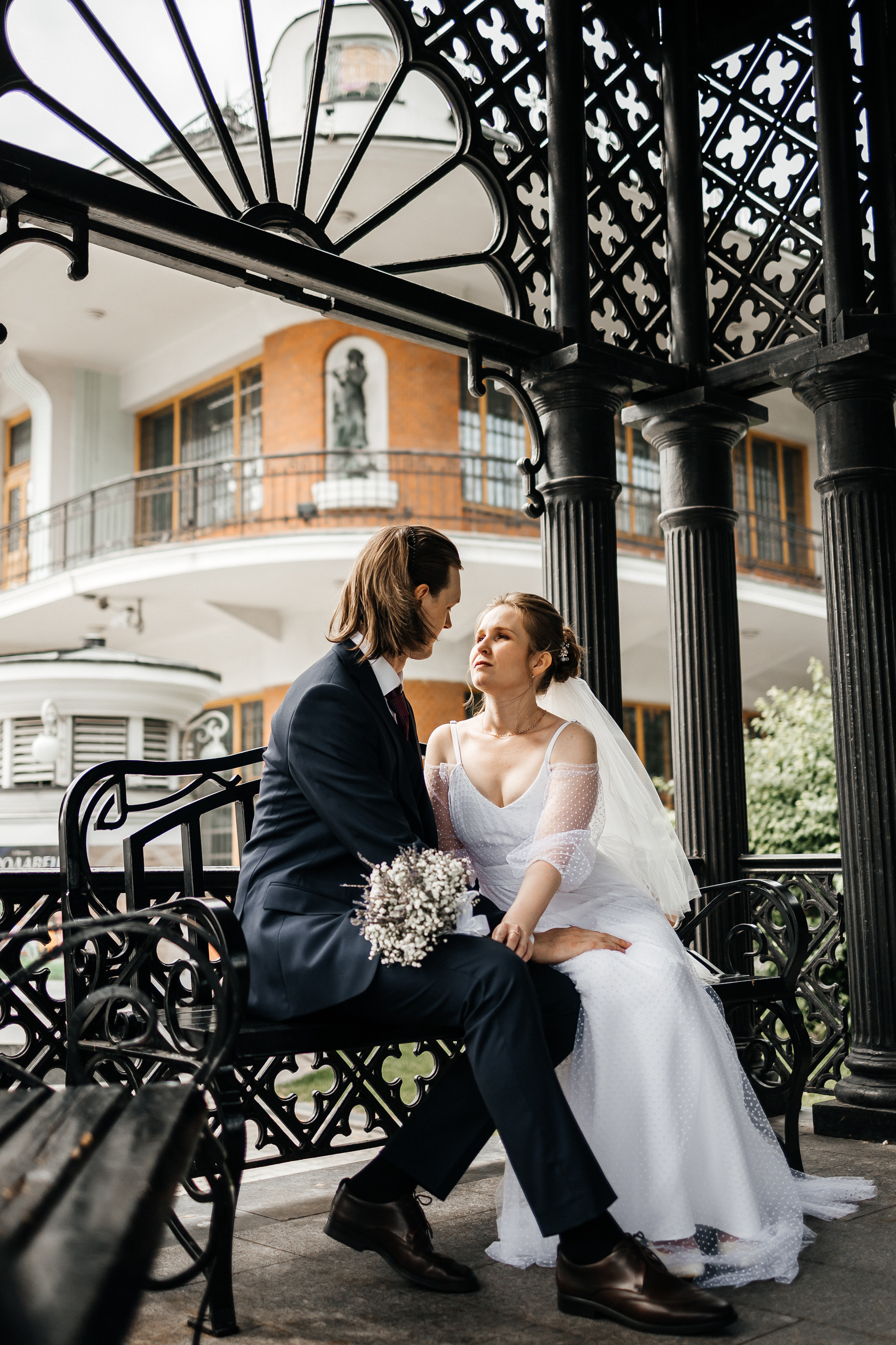 Свадебная прогулка в центре Москвы. Семейный Фотограф в Москве Евгения Симоненко