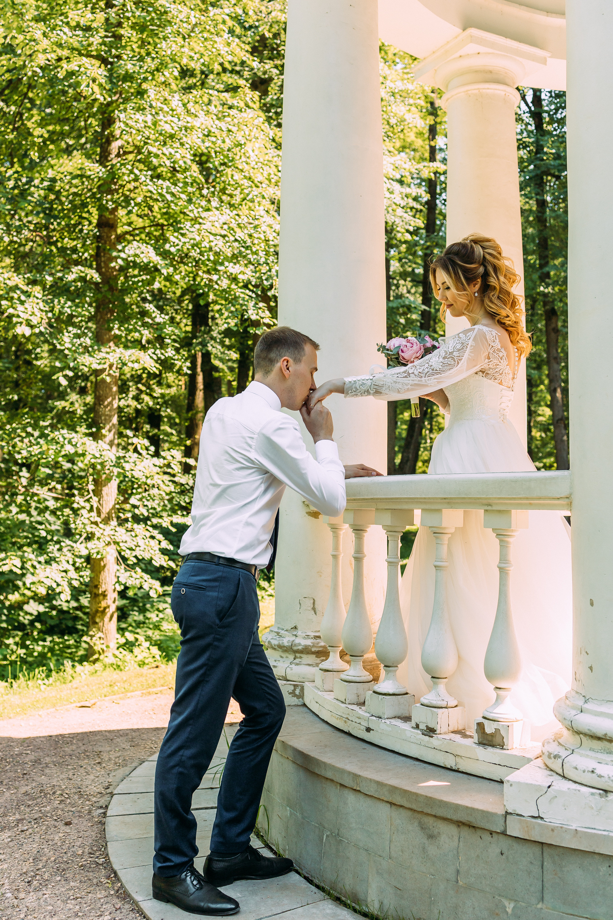 Свадебный день Саши и Саши в Усадьбе Остафьево. Семейный Фотограф в Москве Евгения Симоненко