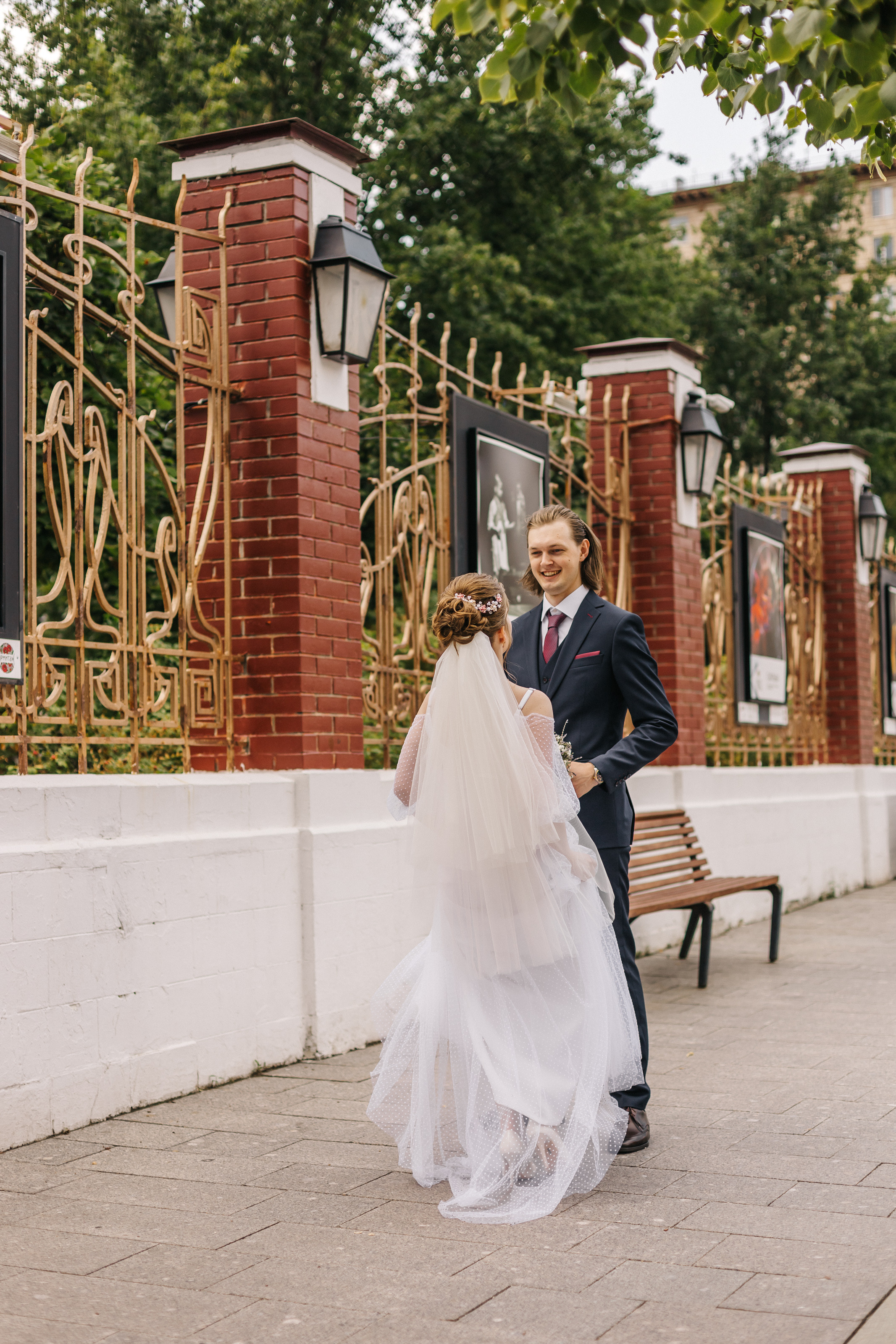 Свадебная прогулка в центре Москвы. Семейный Фотограф в Москве Евгения Симоненко