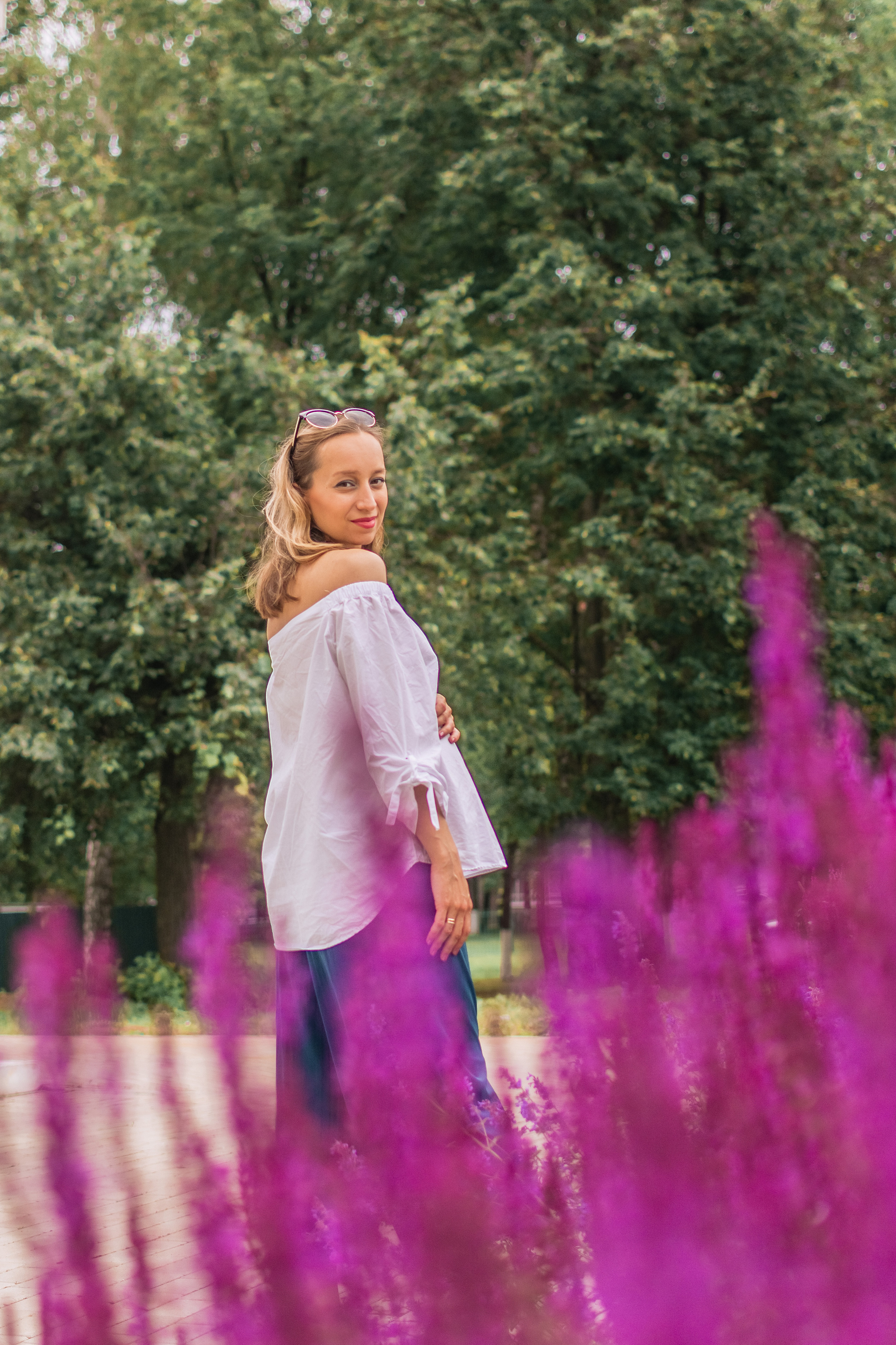 Фотосессия беременности на природе