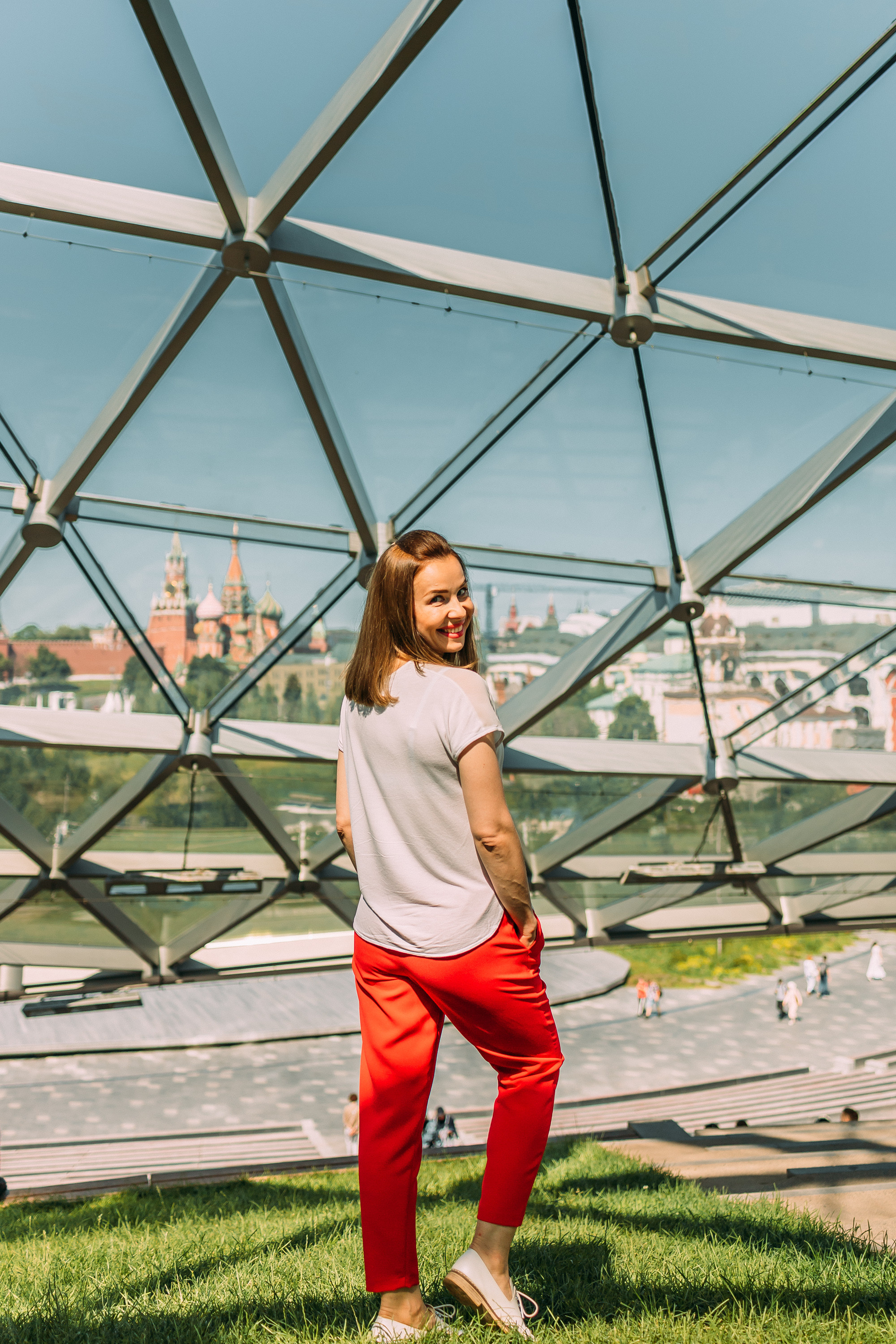 Прогулка в парке Зарядье. Семейный Фотограф в Москве Евгения Симоненко