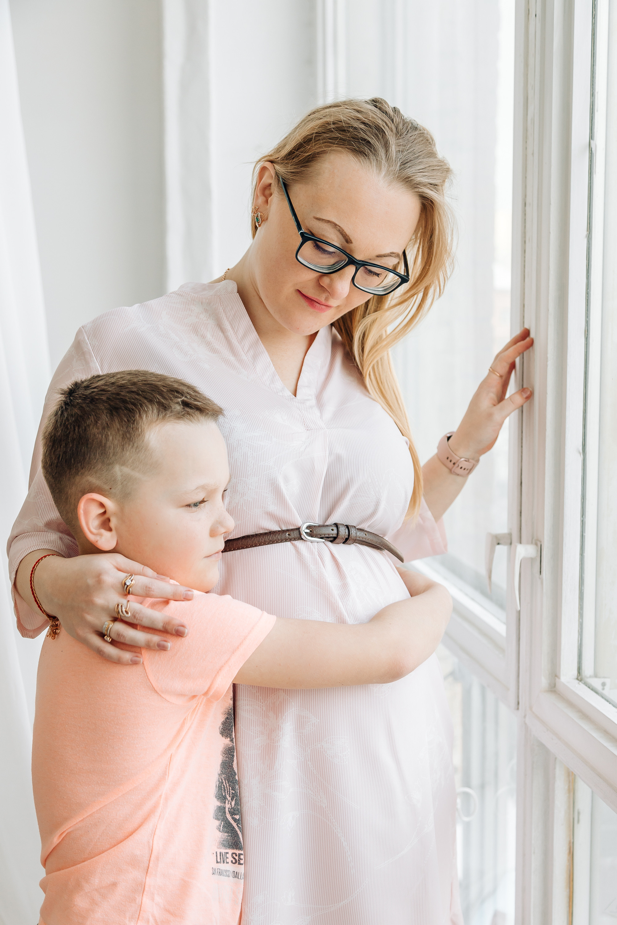 Фотосессия беременности в студии