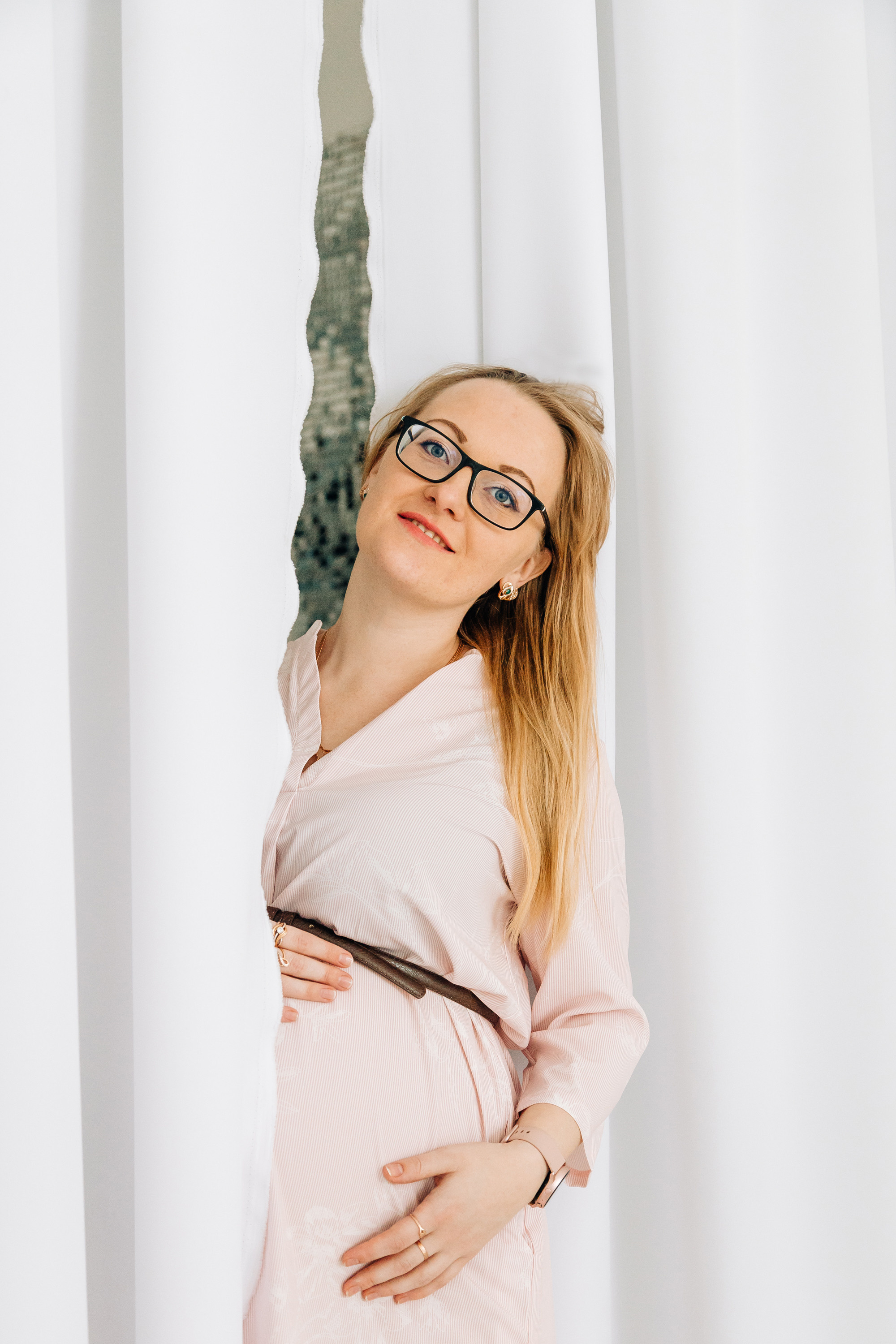 Фотосессия беременности в студии