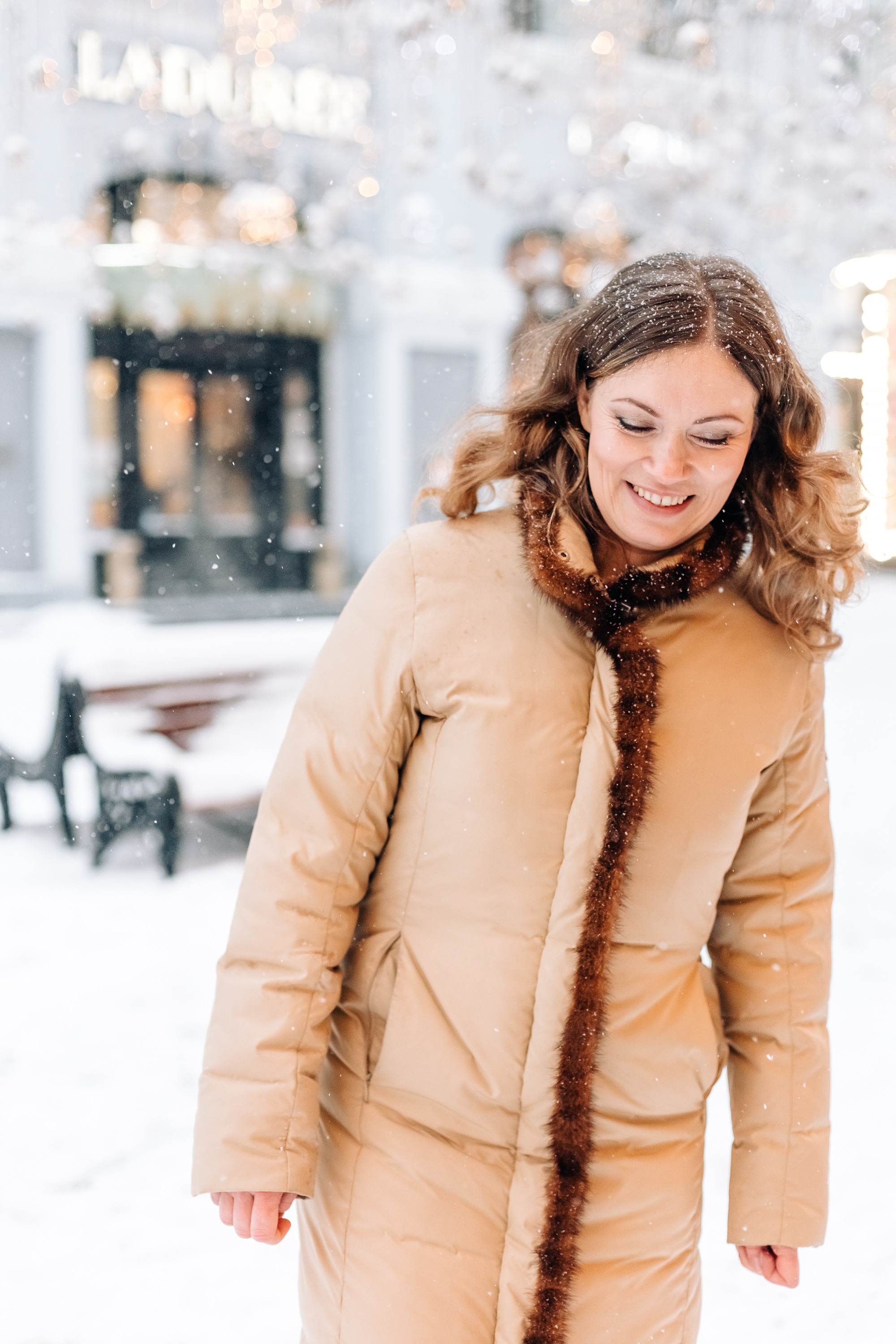 Зимнее настроение. Семейный Фотограф в Москве Евгения Симоненко