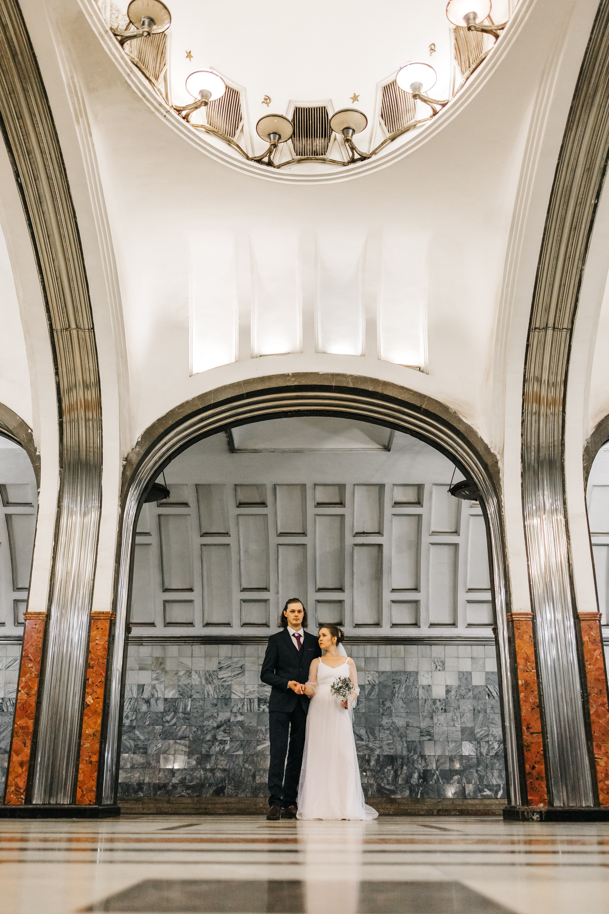 Свадебная прогулка в центре Москвы. Семейный Фотограф в Москве Евгения Симоненко