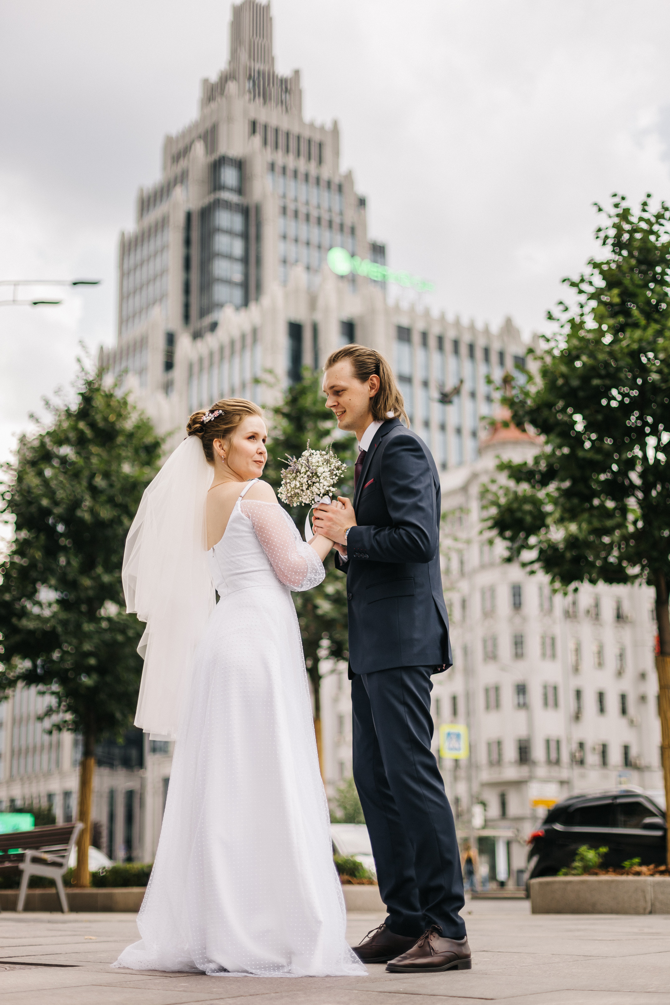 Свадебная прогулка в центре Москвы. Семейный Фотограф в Москве Евгения Симоненко