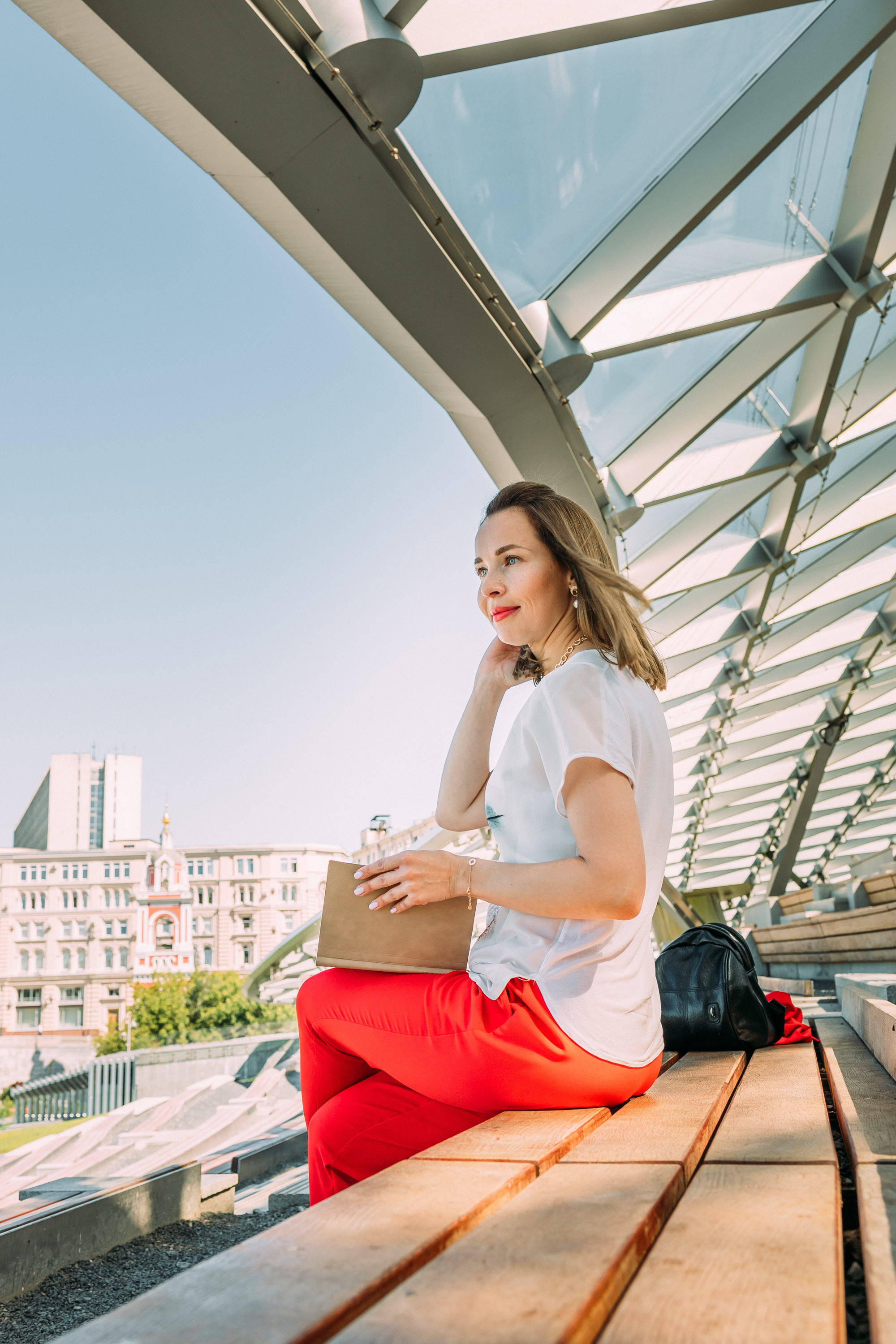 Прогулка в парке Зарядье. Семейный Фотограф в Москве Евгения Симоненко