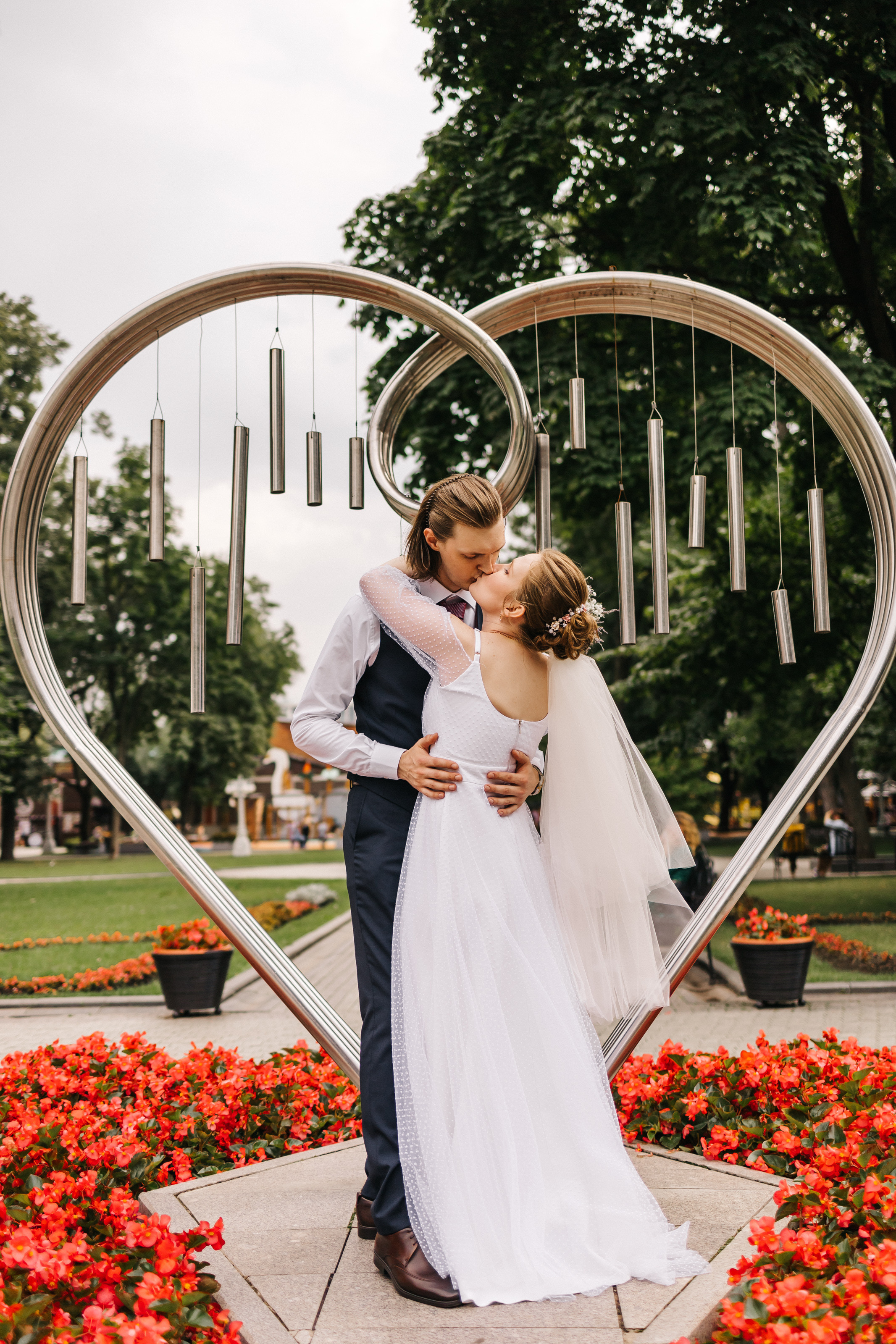 Свадебная прогулка в центре Москвы. Семейный Фотограф в Москве Евгения Симоненко