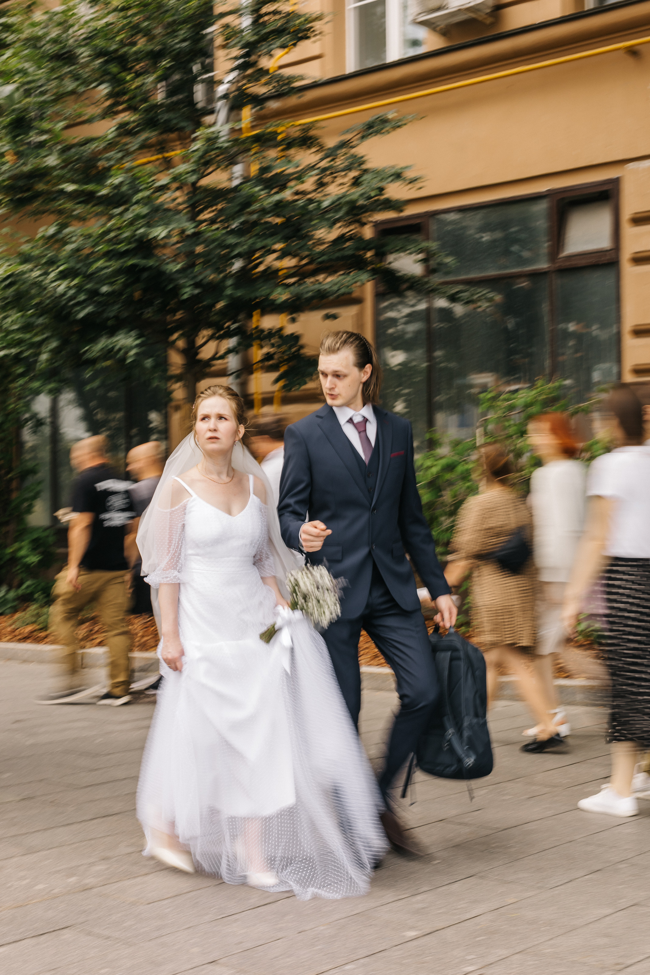 Свадебная прогулка в центре Москвы. Семейный Фотограф в Москве Евгения Симоненко