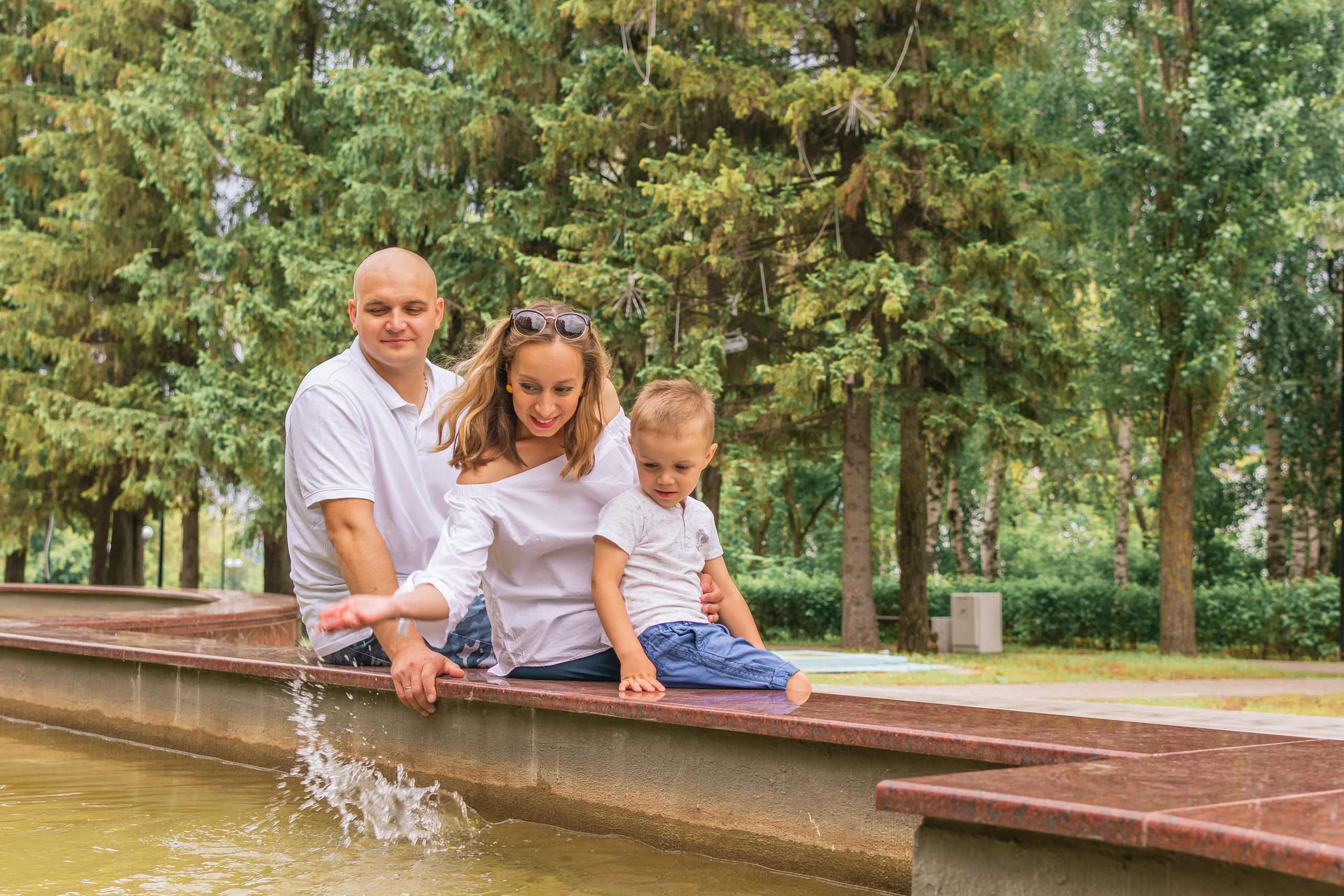 семейная фотосессия на природе