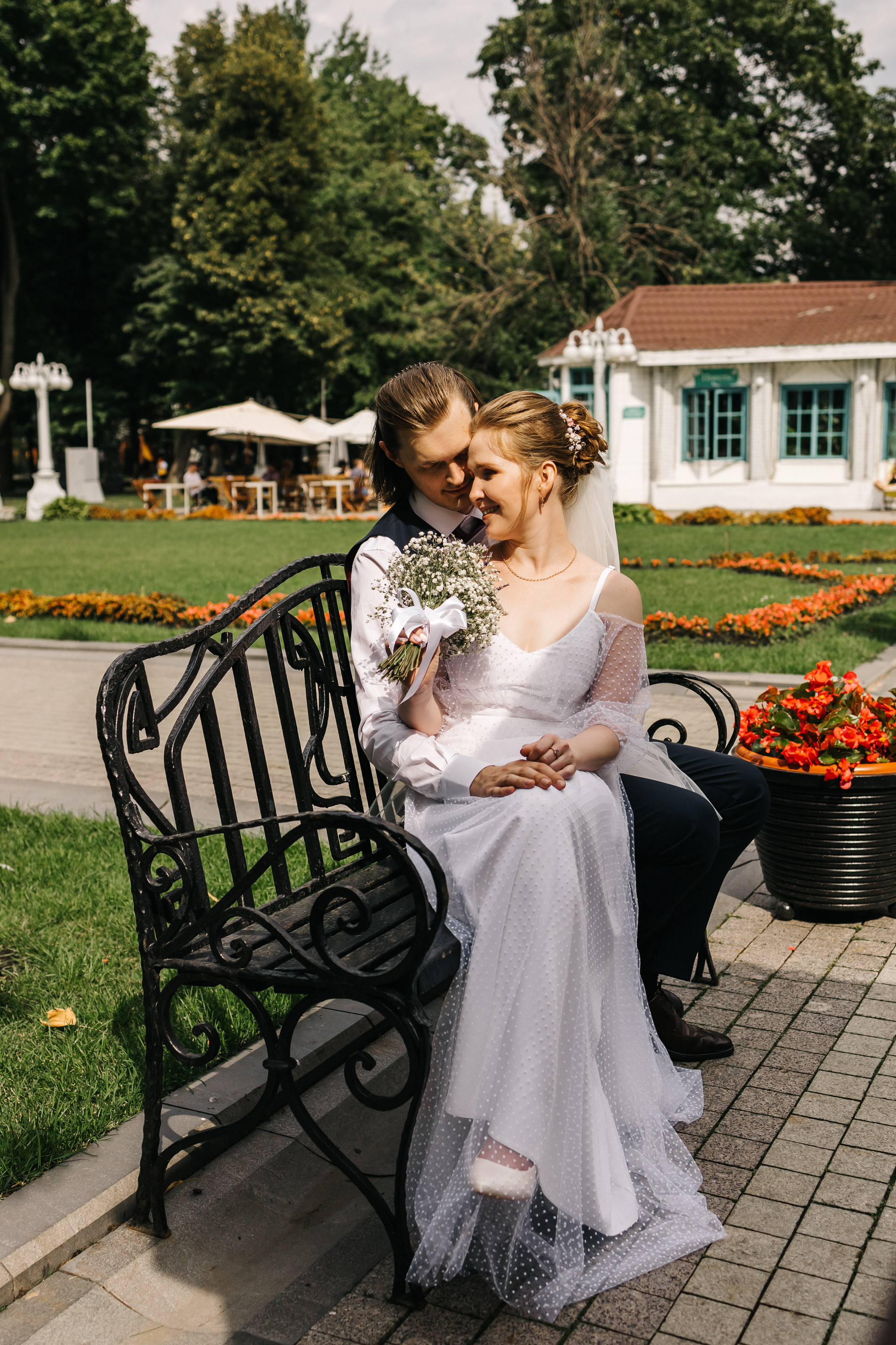 Свадебная прогулка в центре Москвы. Семейный Фотограф в Москве Евгения Симоненко