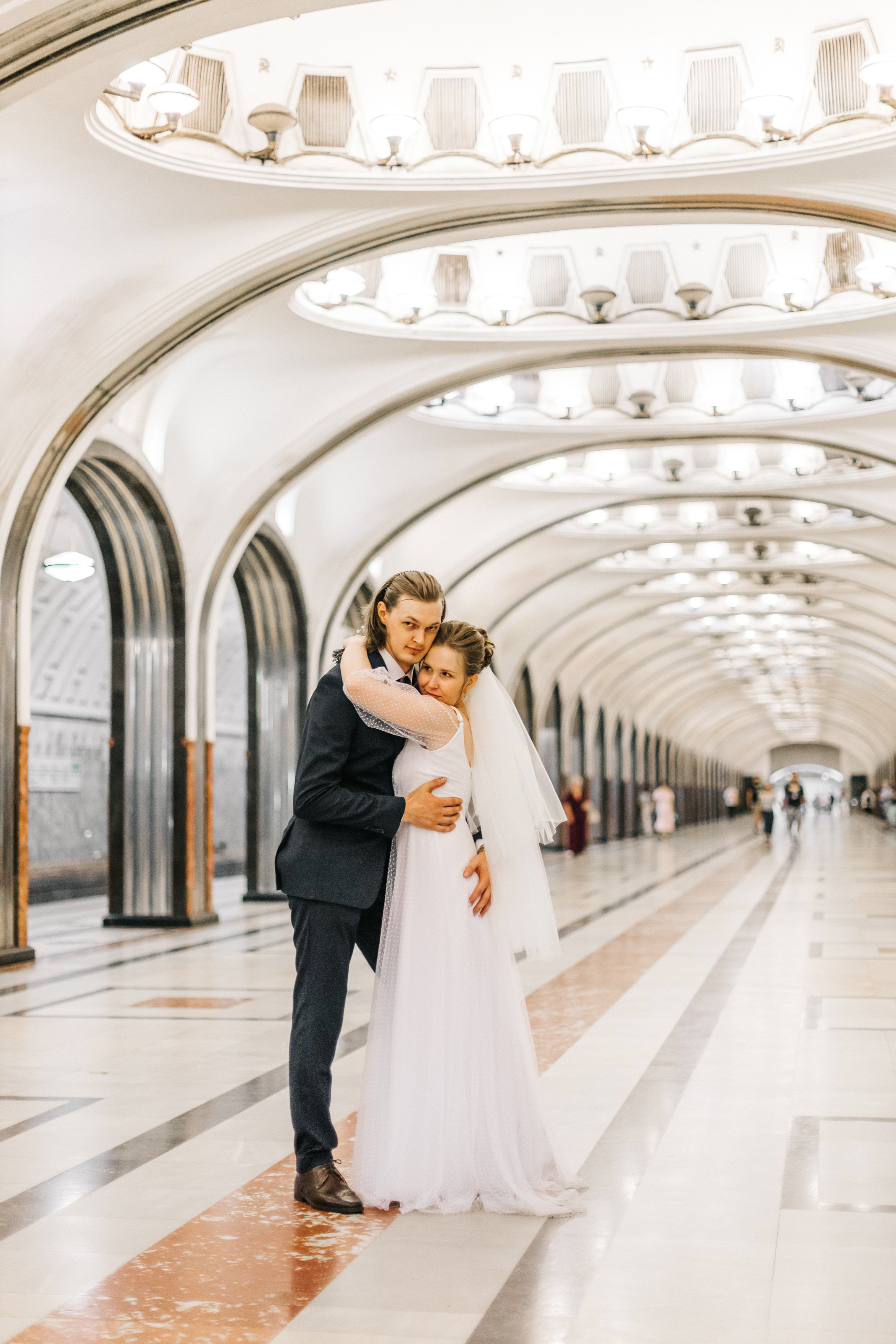Свадебная прогулка в центре Москвы. Семейный Фотограф в Москве Евгения Симоненко