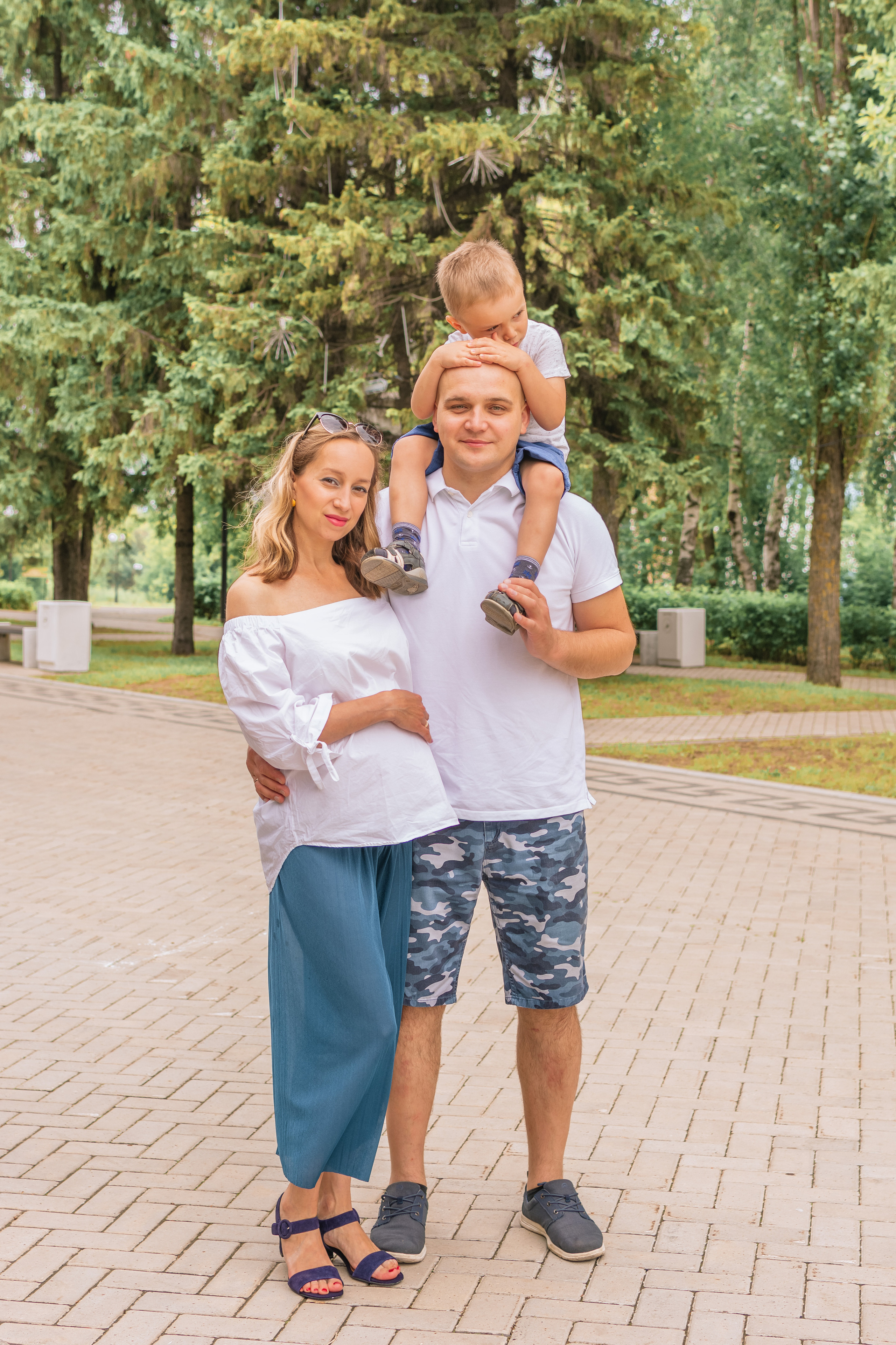 семейная съемка в ожидании малыша