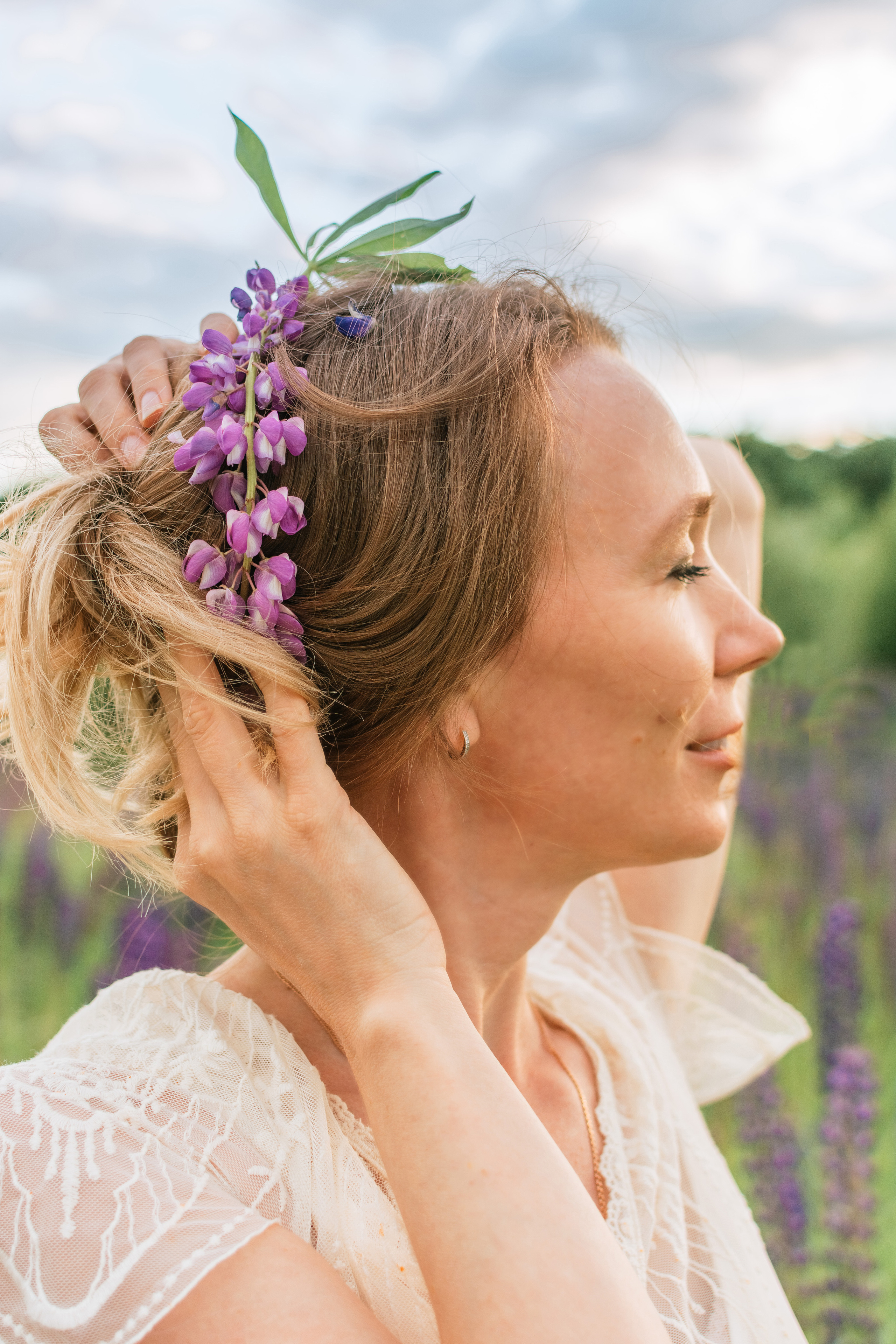 Индивидуальная фотосессия в люпиновых полях