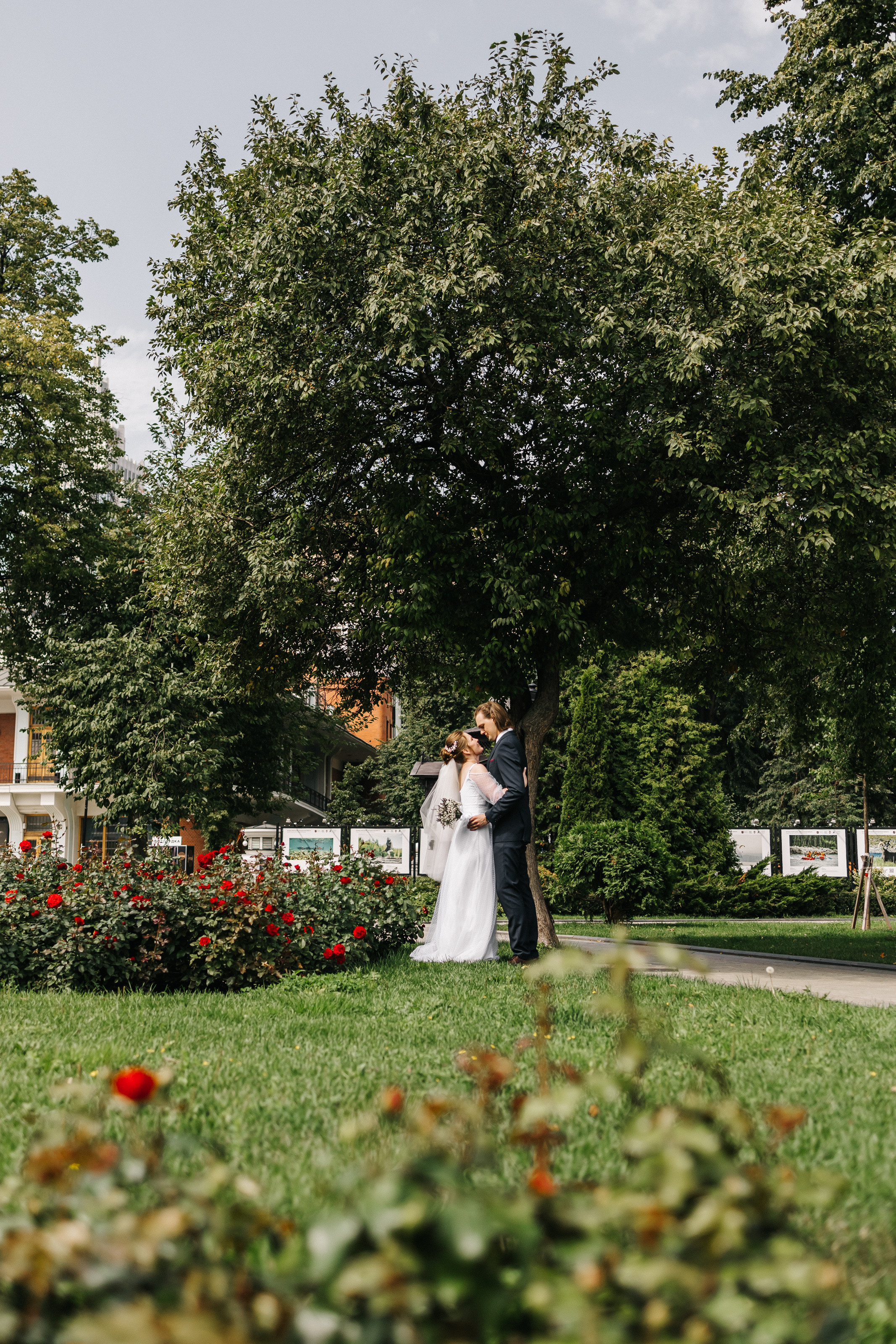 Свадебная прогулка в центре Москвы. Семейный Фотограф в Москве Евгения Симоненко