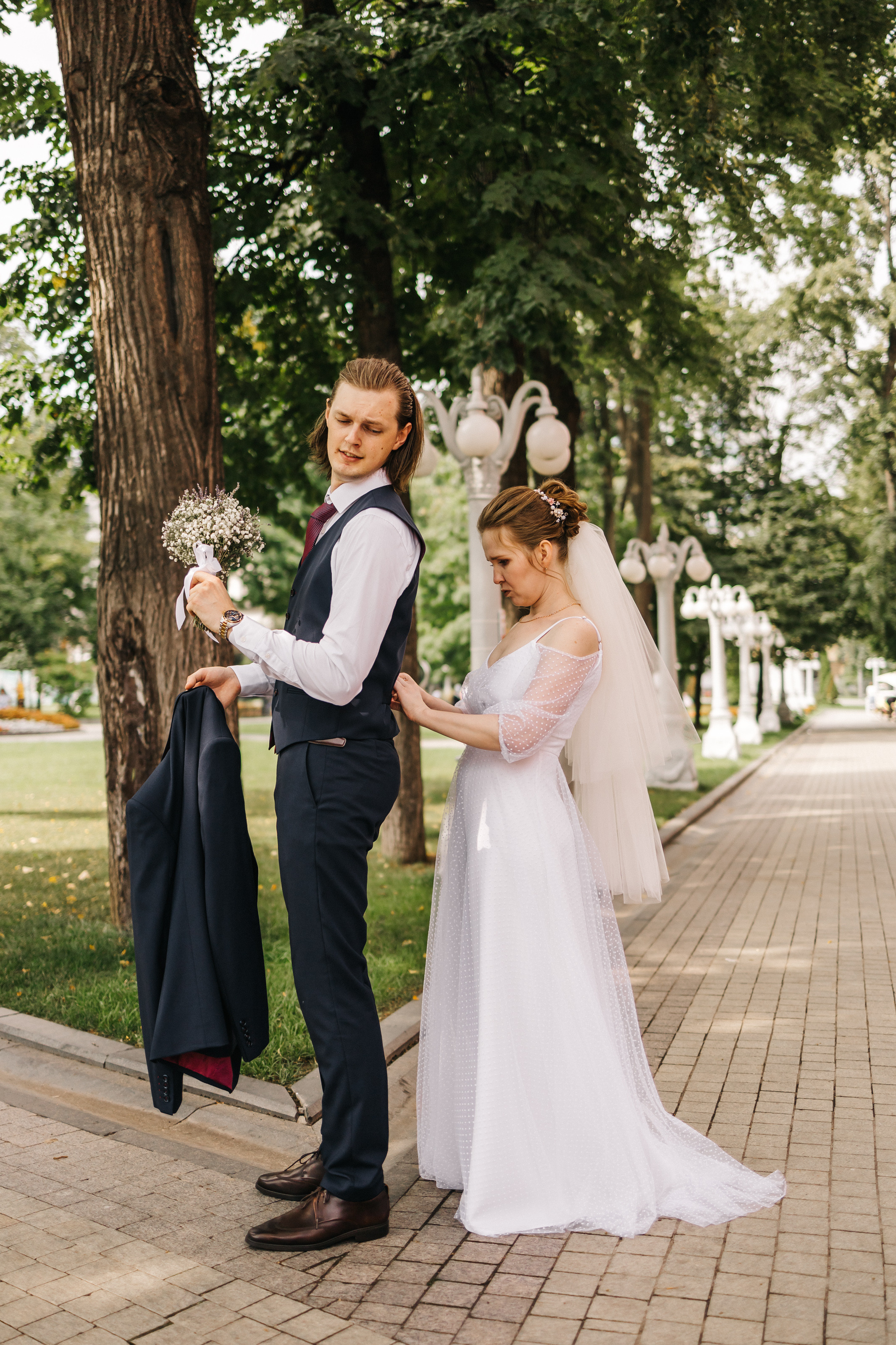 Свадебная прогулка в центре Москвы. Семейный Фотограф в Москве Евгения Симоненко