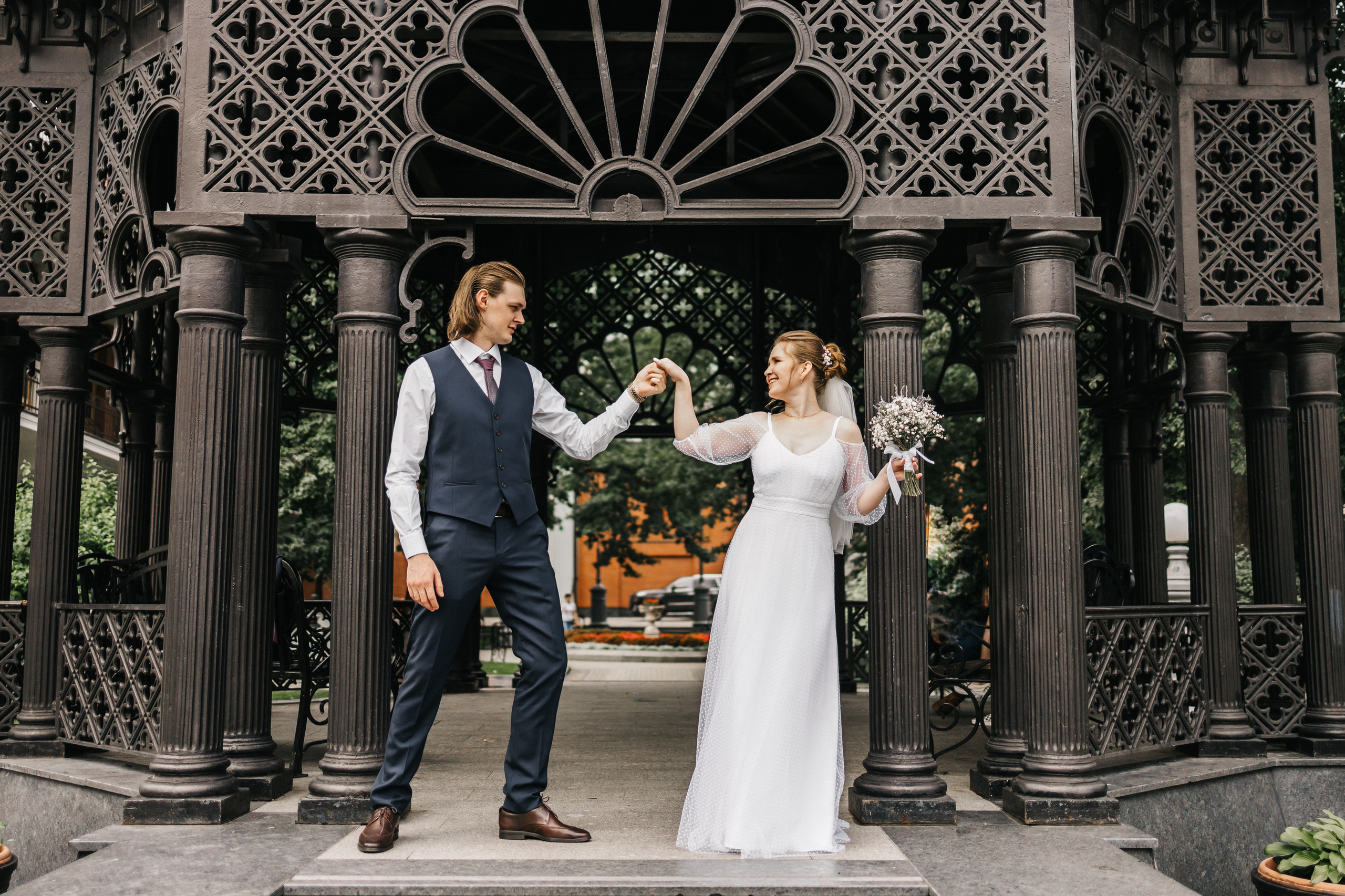 Свадебная прогулка в центре Москвы. Семейный Фотограф в Москве Евгения Симоненко