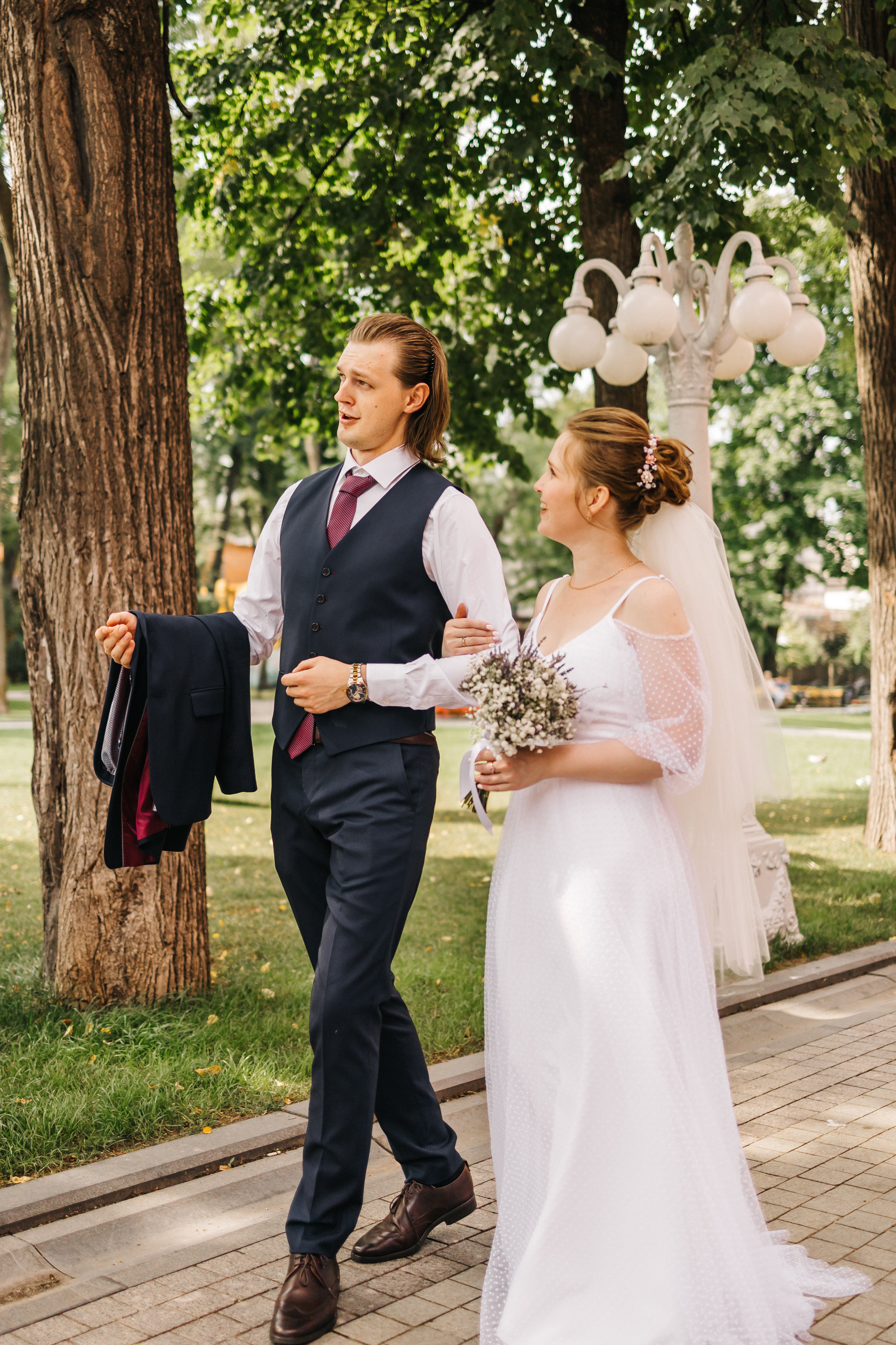 Свадебная прогулка в центре Москвы. Семейный Фотограф в Москве Евгения Симоненко