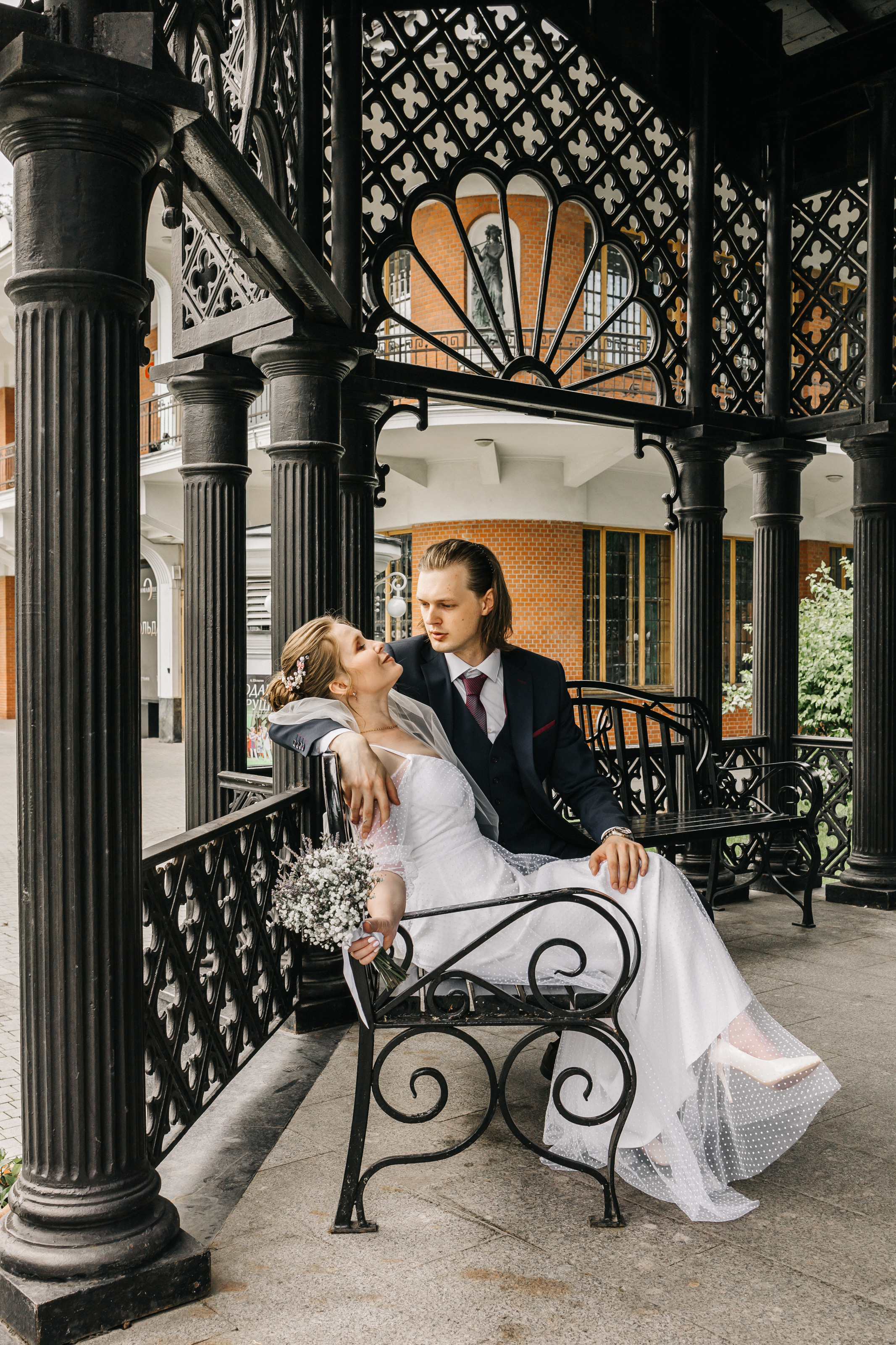 Свадебная прогулка в центре Москвы. Семейный Фотограф в Москве Евгения Симоненко
