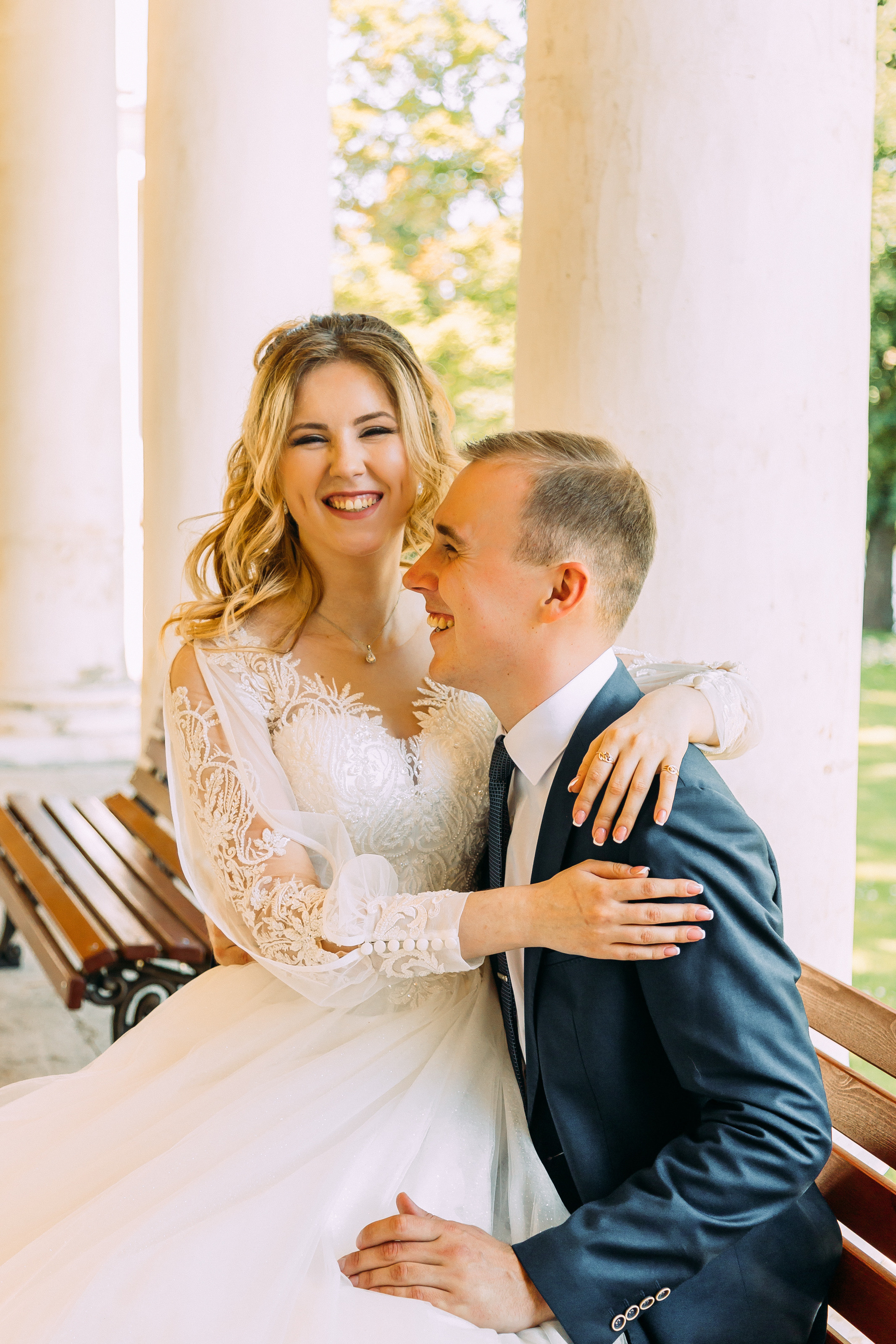 Свадебный день Саши и Саши в Усадьбе Остафьево. Семейный Фотограф в Москве Евгения Симоненко