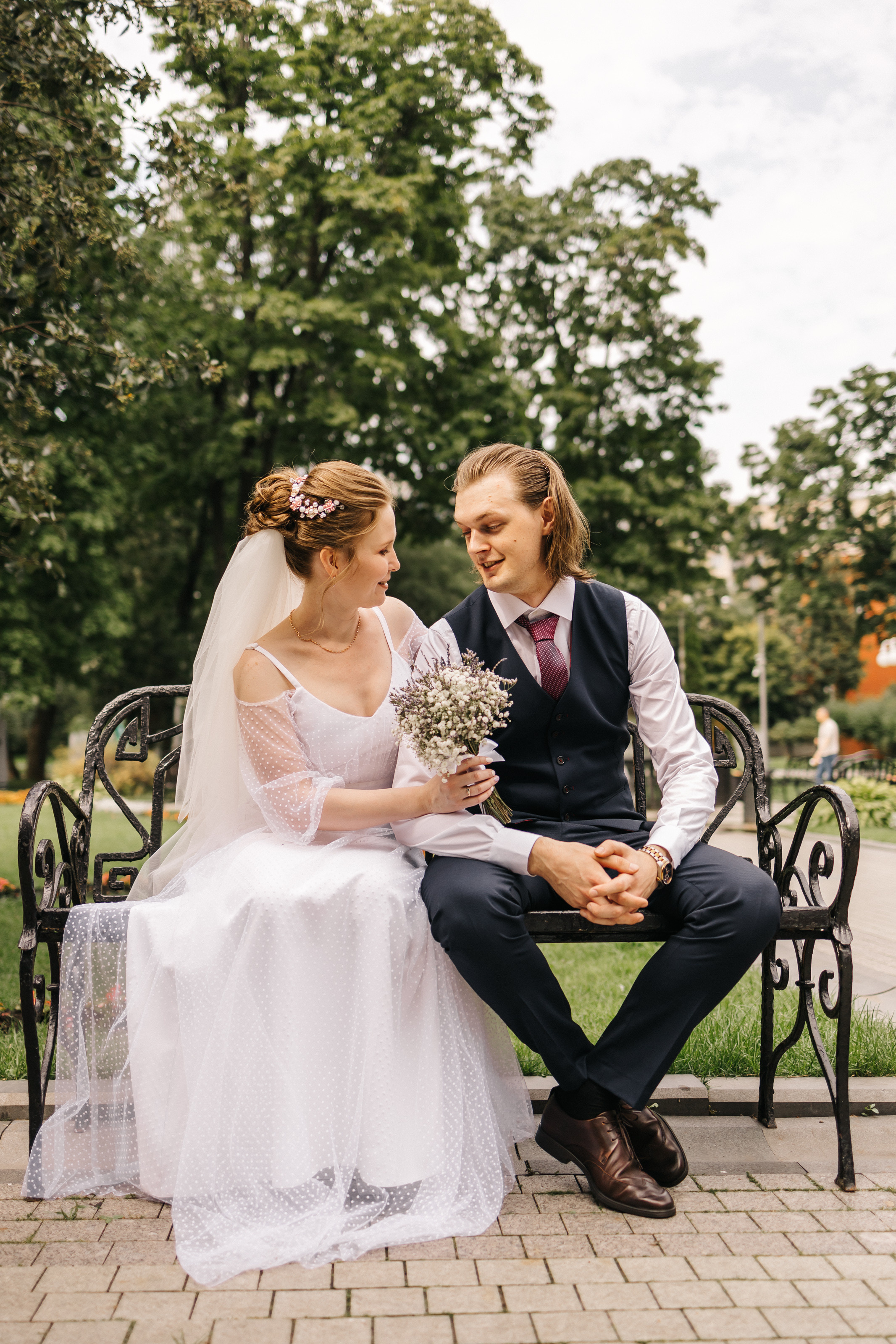 Свадебная прогулка в центре Москвы. Семейный Фотограф в Москве Евгения Симоненко