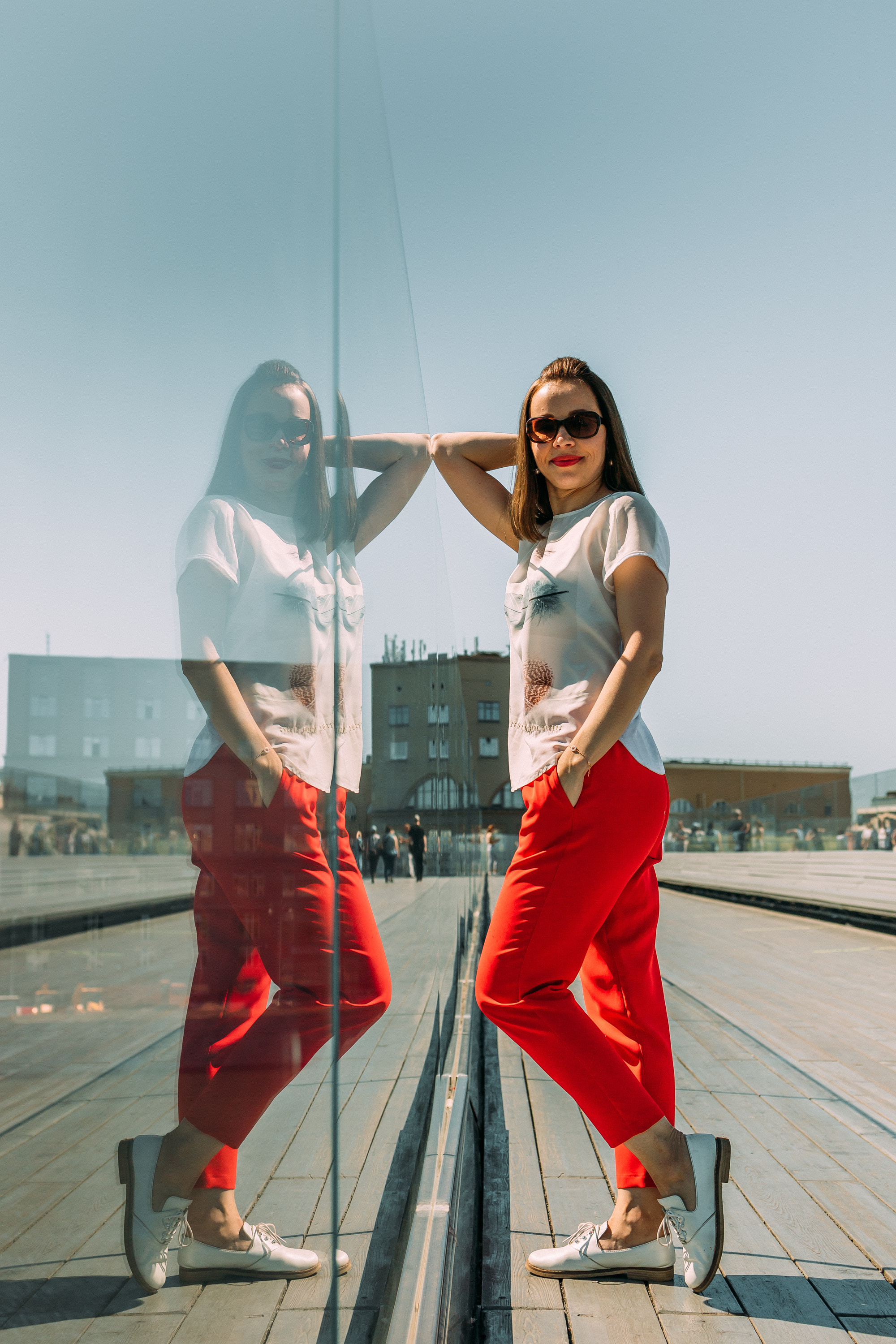 Прогулка в парке Зарядье. Семейный Фотограф в Москве Евгения Симоненко