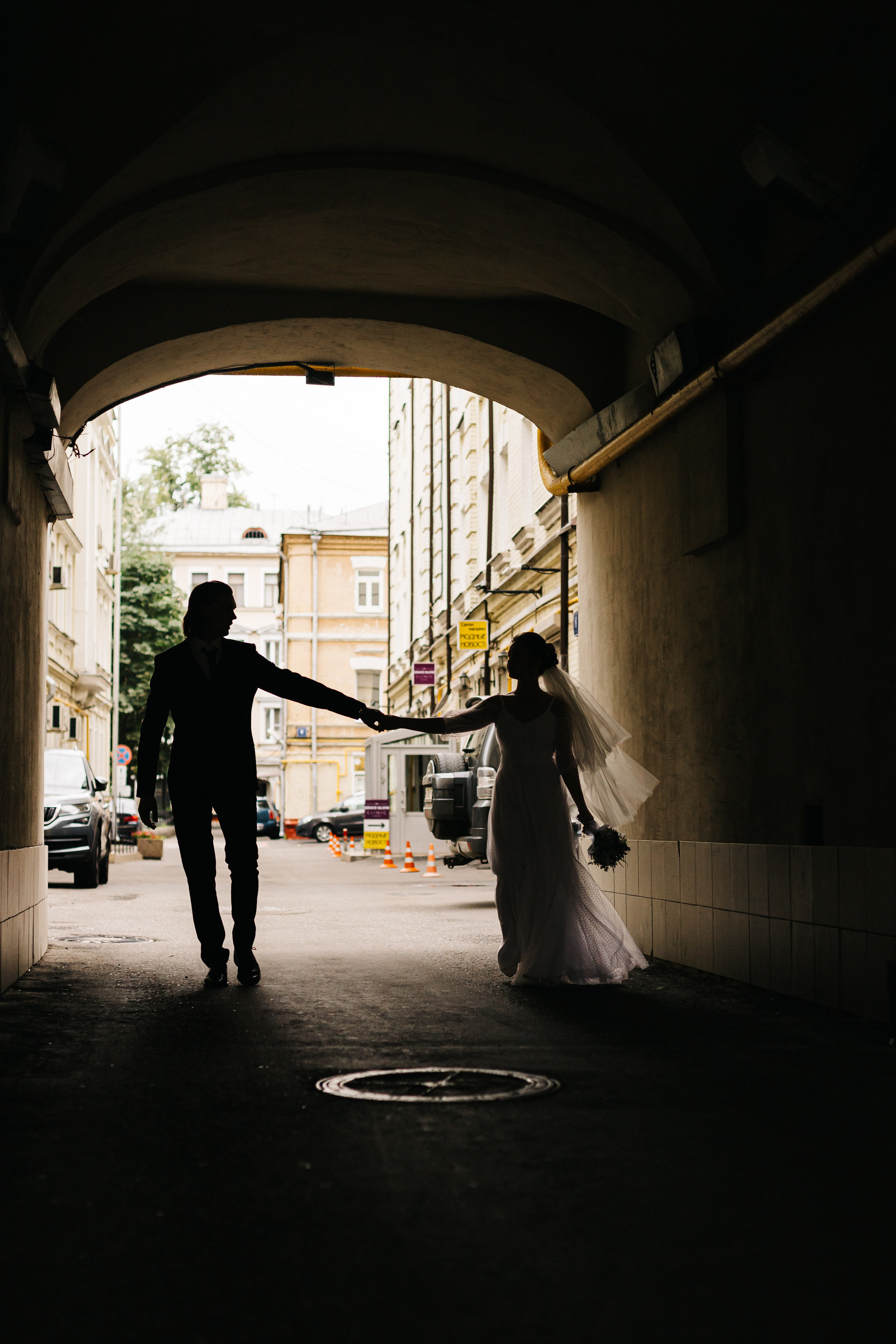 Свадебная прогулка в центре Москвы. Семейный Фотограф в Москве Евгения Симоненко