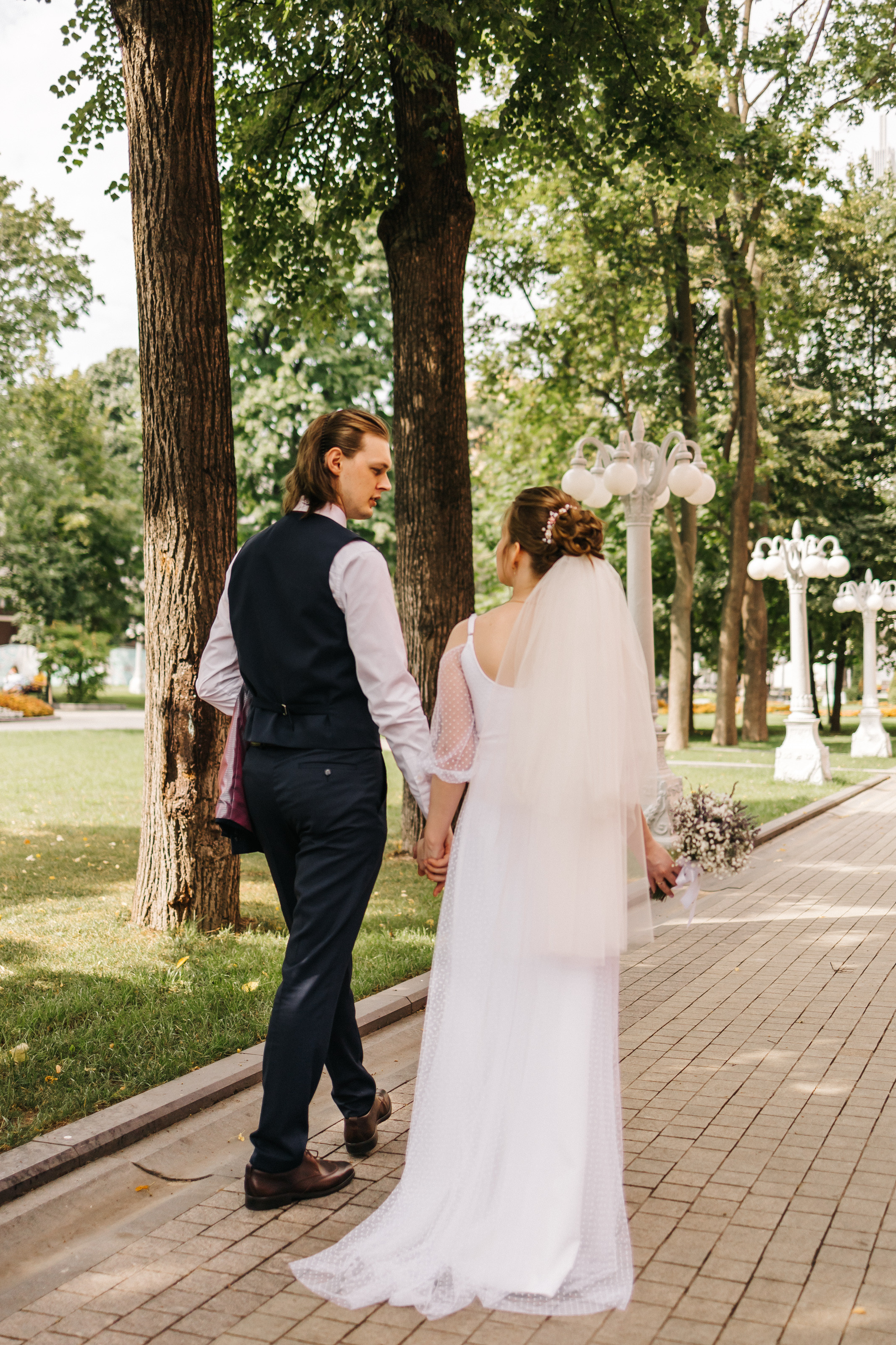 Свадебная прогулка в центре Москвы. Семейный Фотограф в Москве Евгения Симоненко