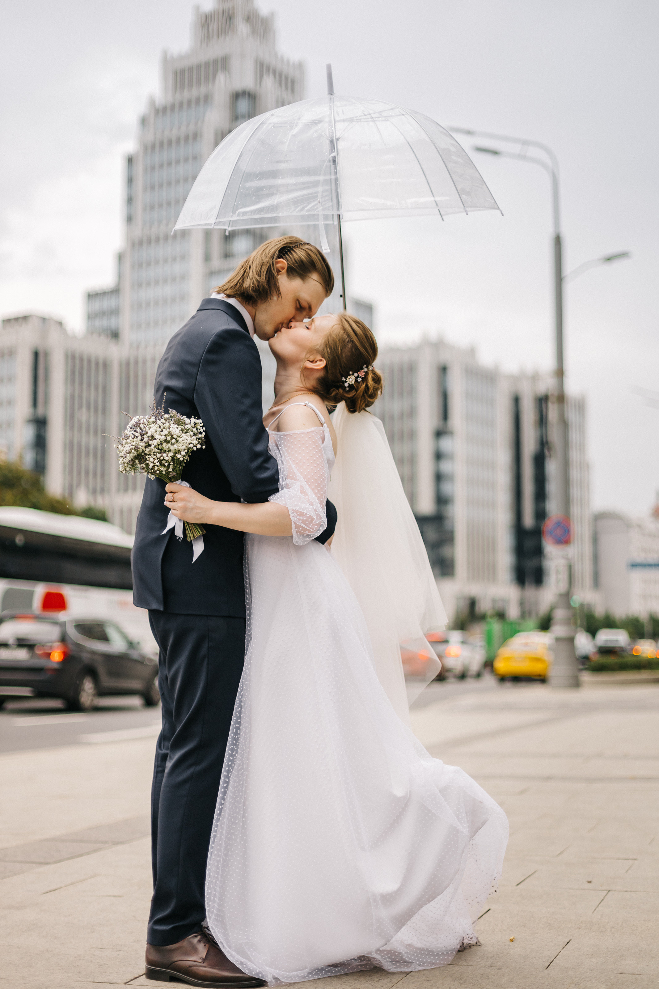 Свадебная прогулка в центре Москвы. Семейный Фотограф в Москве Евгения Симоненко