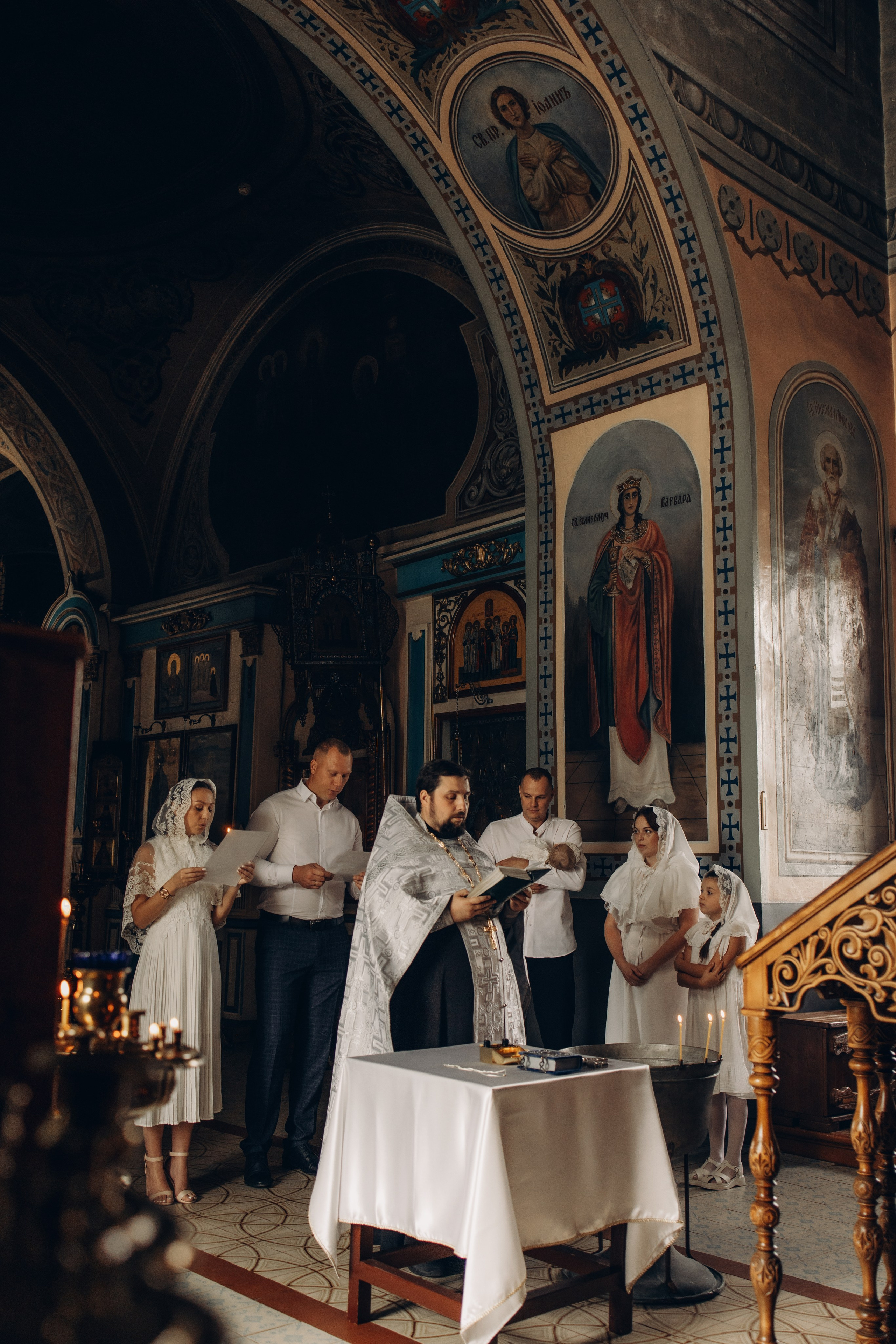 Крещение Есении. Главная